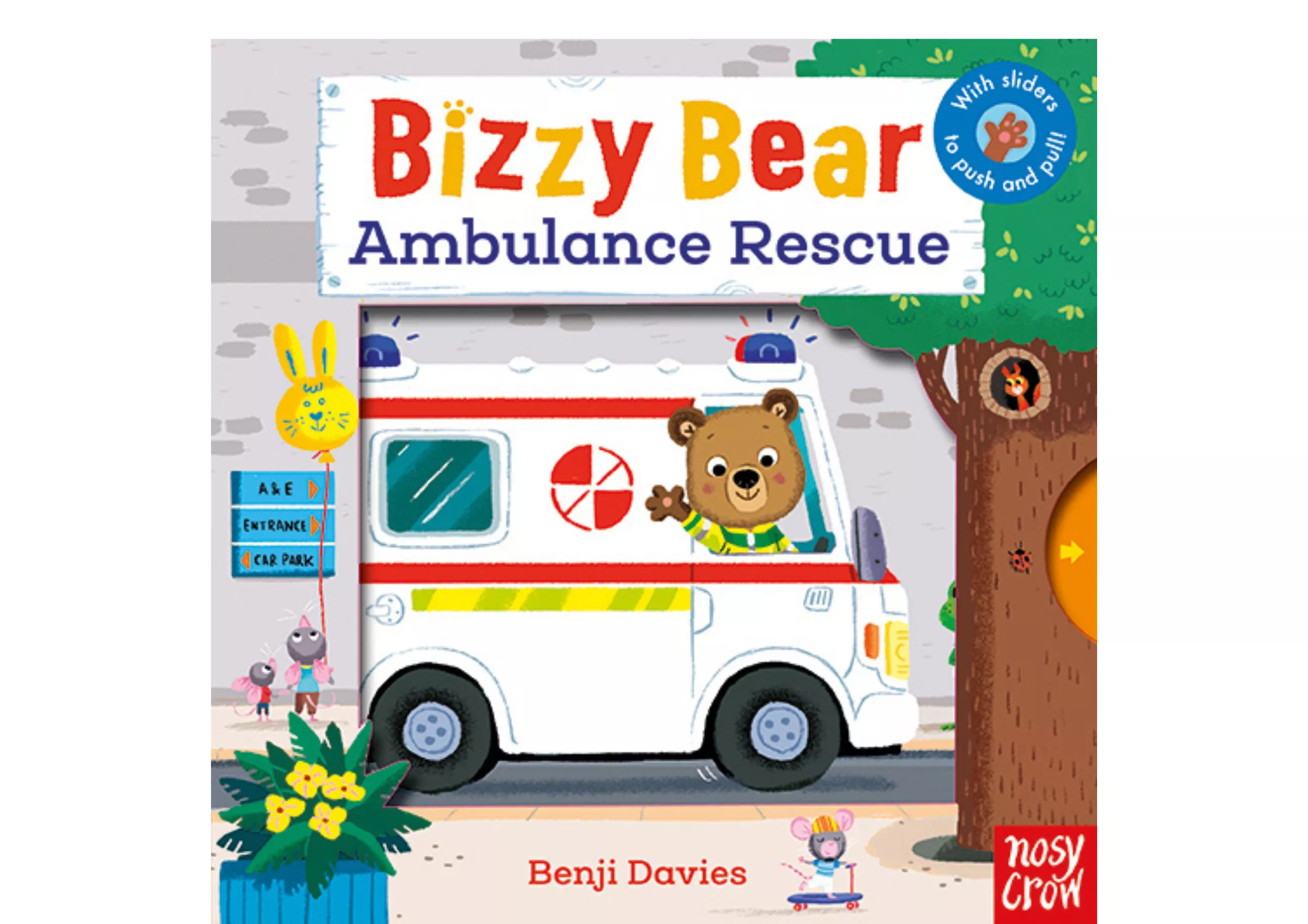 <Nosy Crow> Bizzy Bear: Ambulance Rescue 機關書 有聲書 附QR code