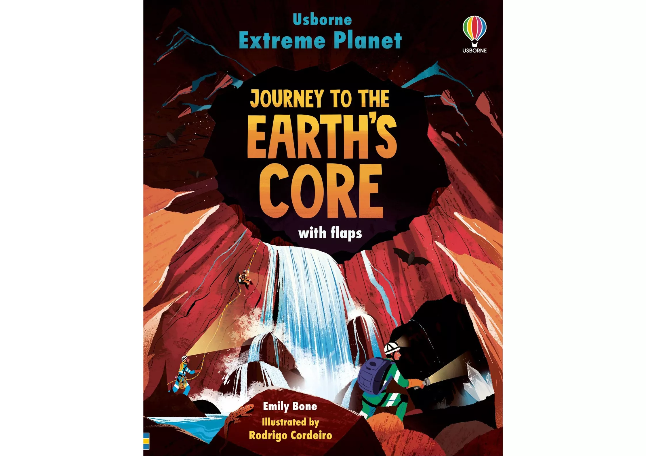 <Usborne> Extreme Planet: Journey to the Earth's Core 翻翻書