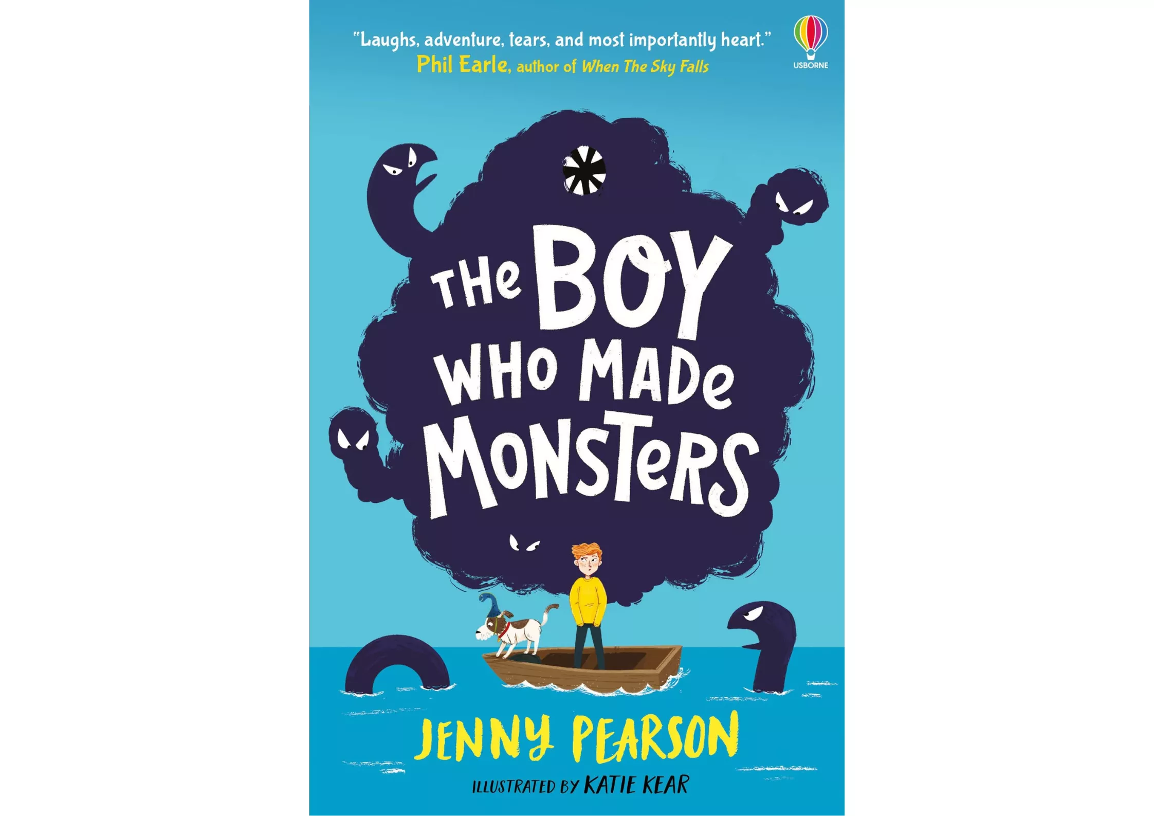 <Usborne> The Boy Who Made Monsters 兒童英文小說 暢銷作家Jenny Pearson作品