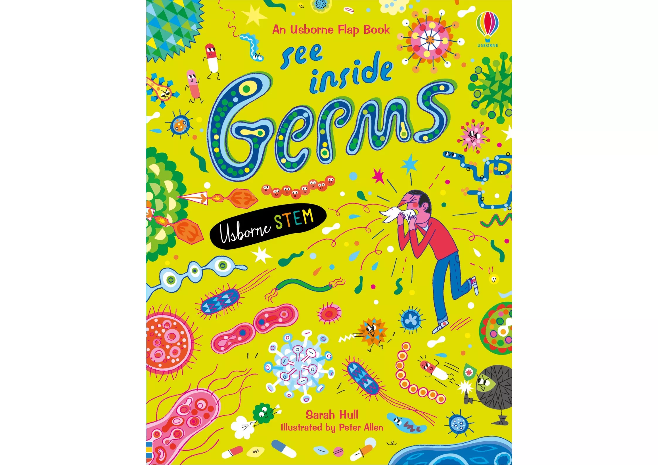 <Usborne> See Inside Germs 翻翻書