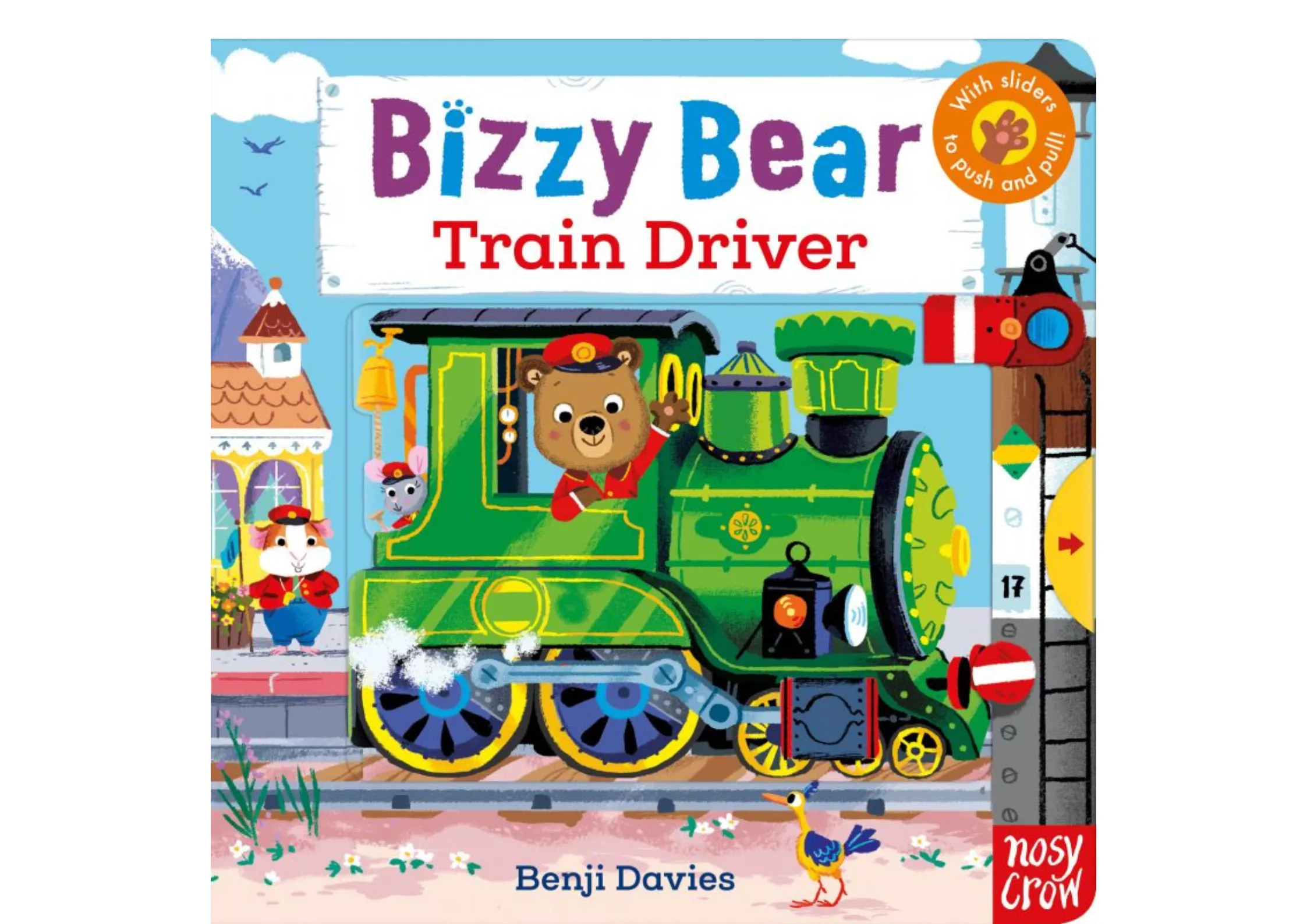 <Nosy Crow> Bizzy Bear: Train Driver 機關書 有聲書 附QR code