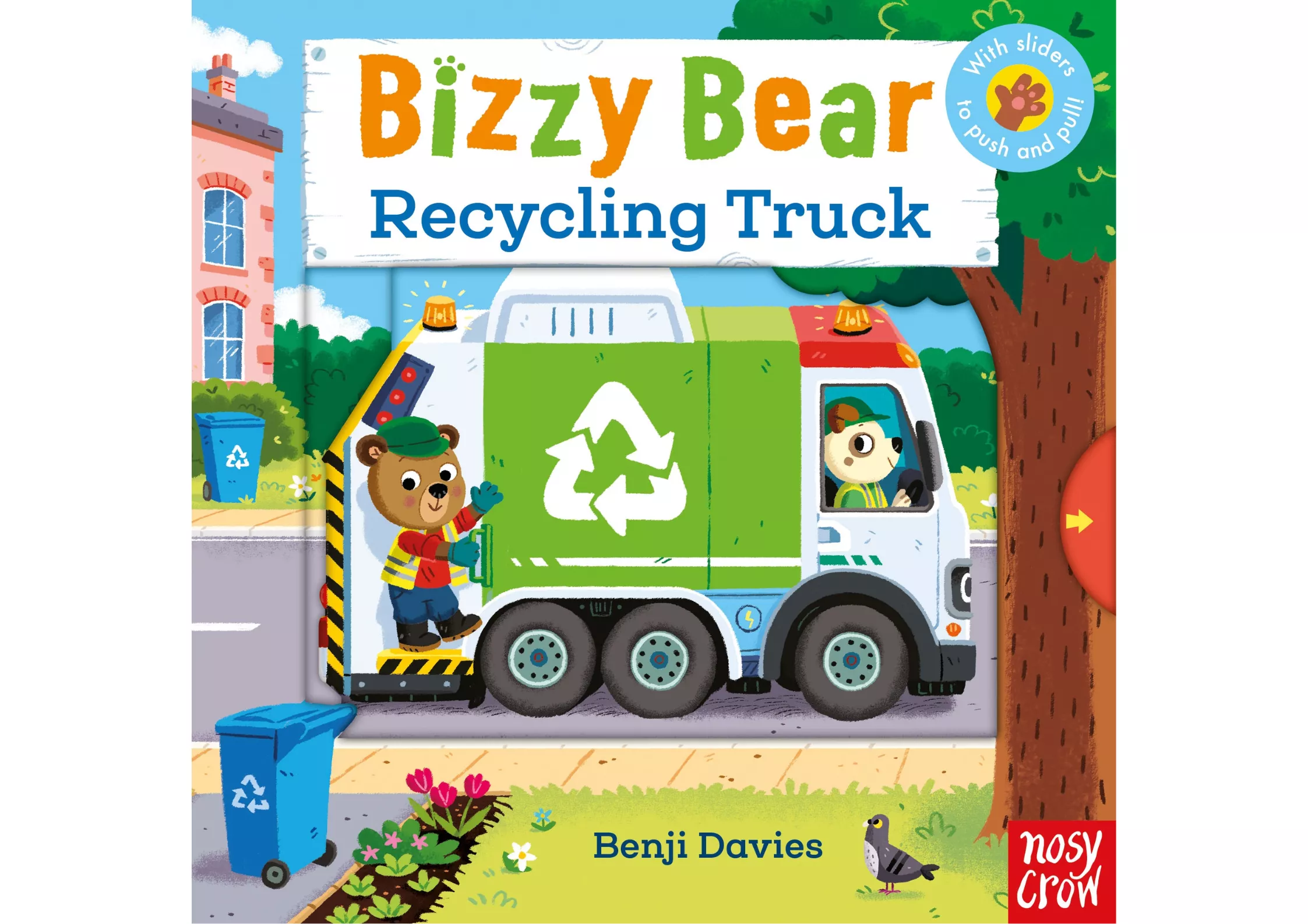 <Nosy Crow> Bizzy Bear: Recycling Truck 機關書 有聲書 附QR code