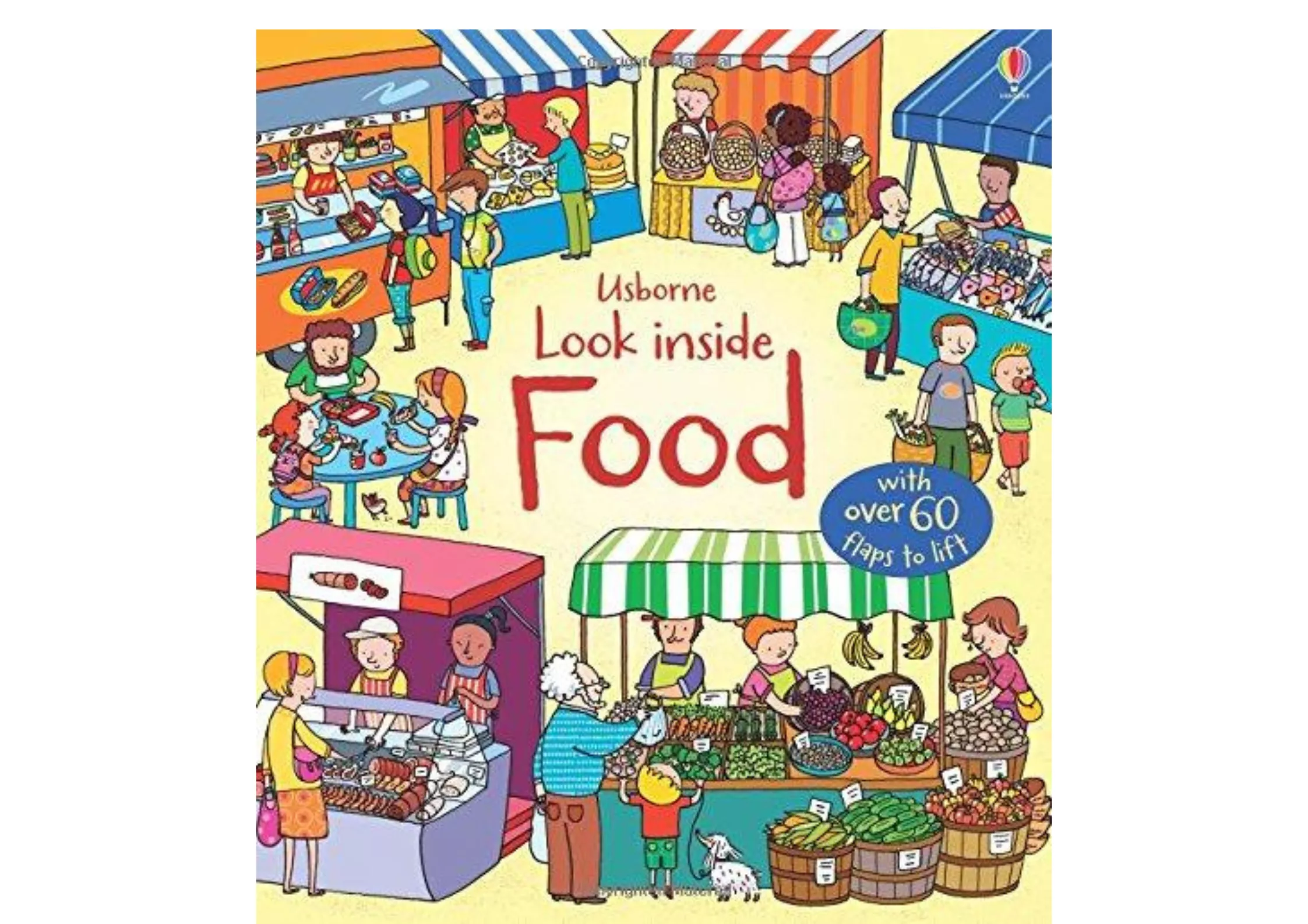<Usborne> Look Inside Food 翻翻書