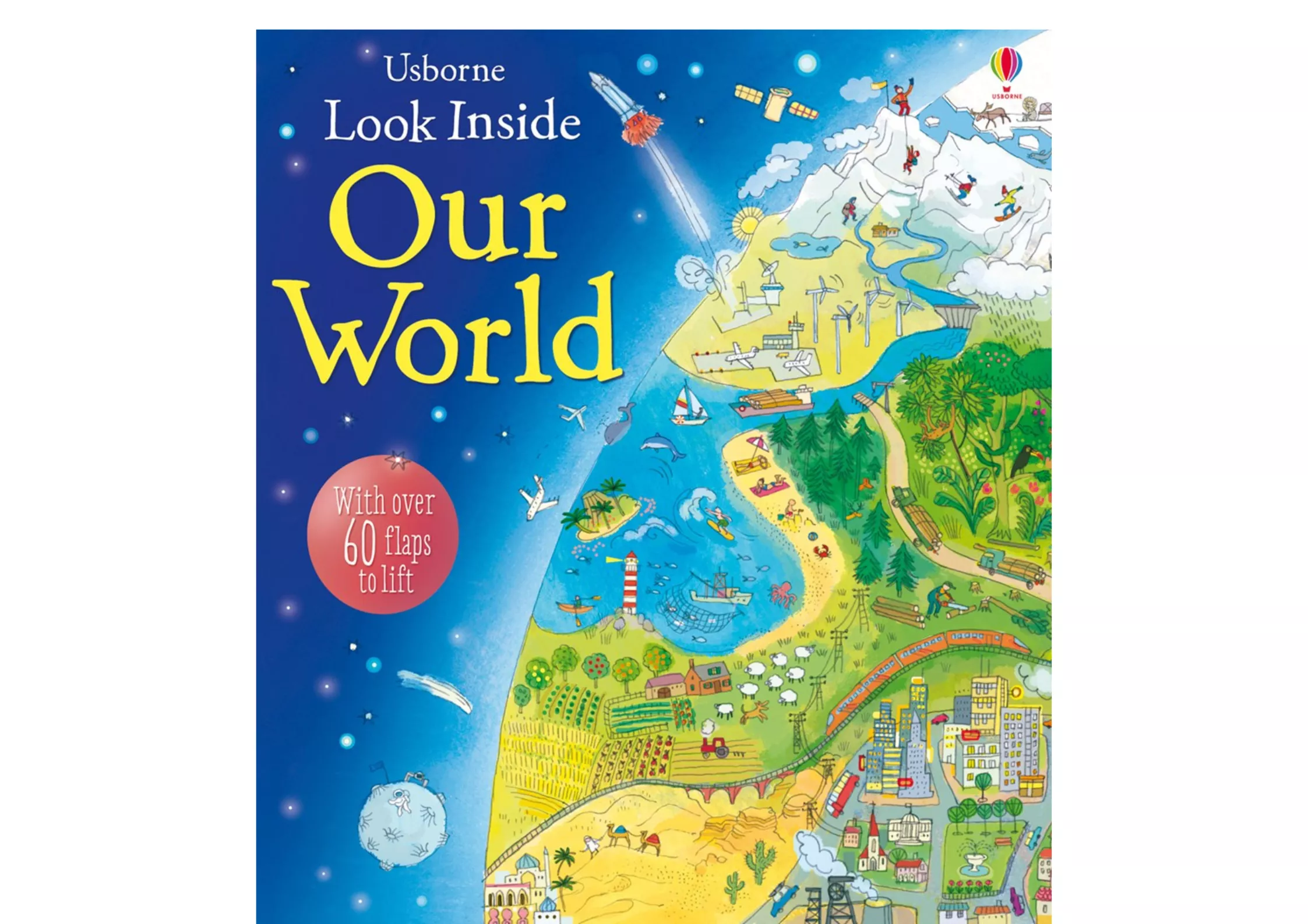 <Usborne> Look Inside Our World 翻翻書