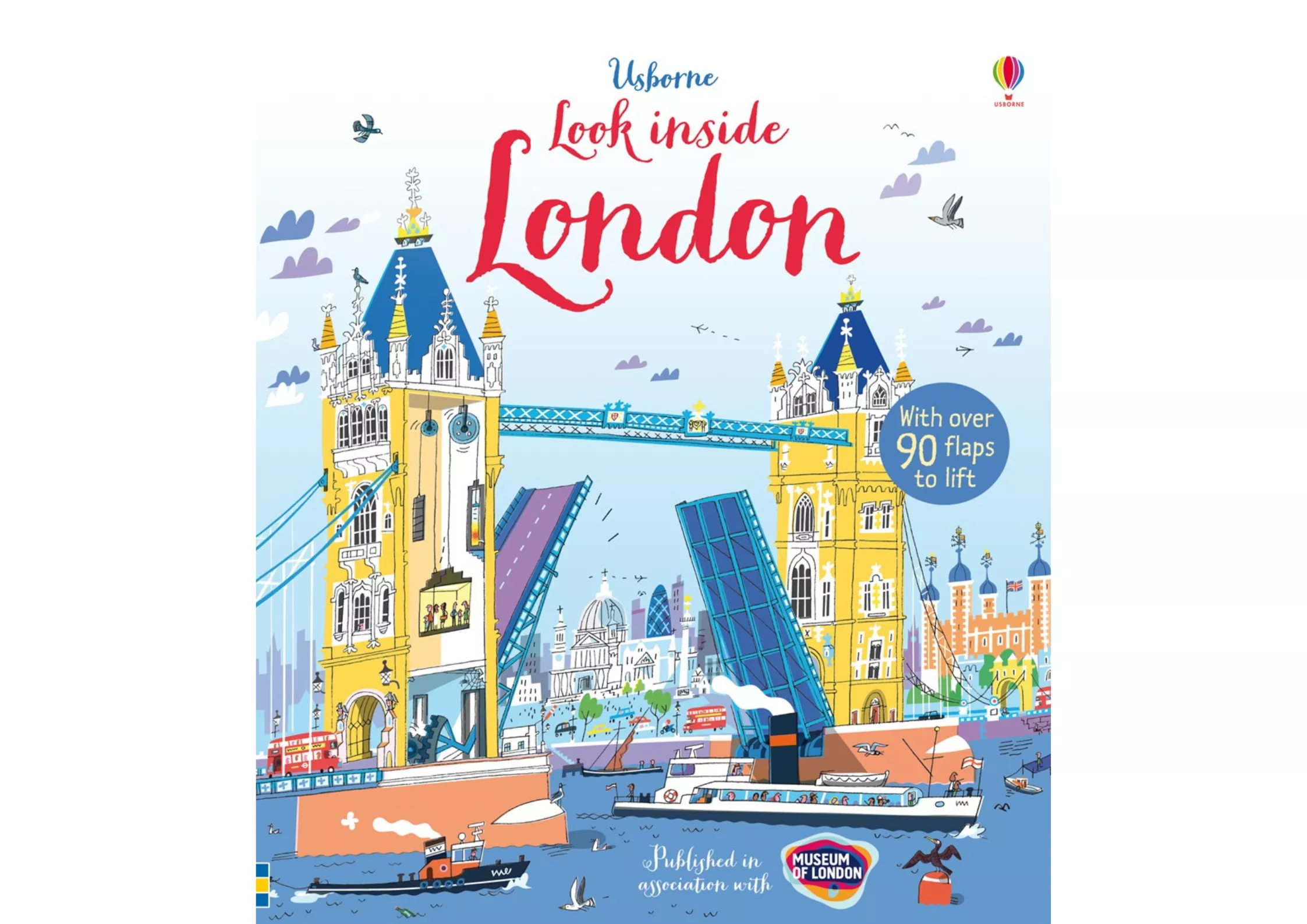 <Usborne> Look Inside London 翻翻書