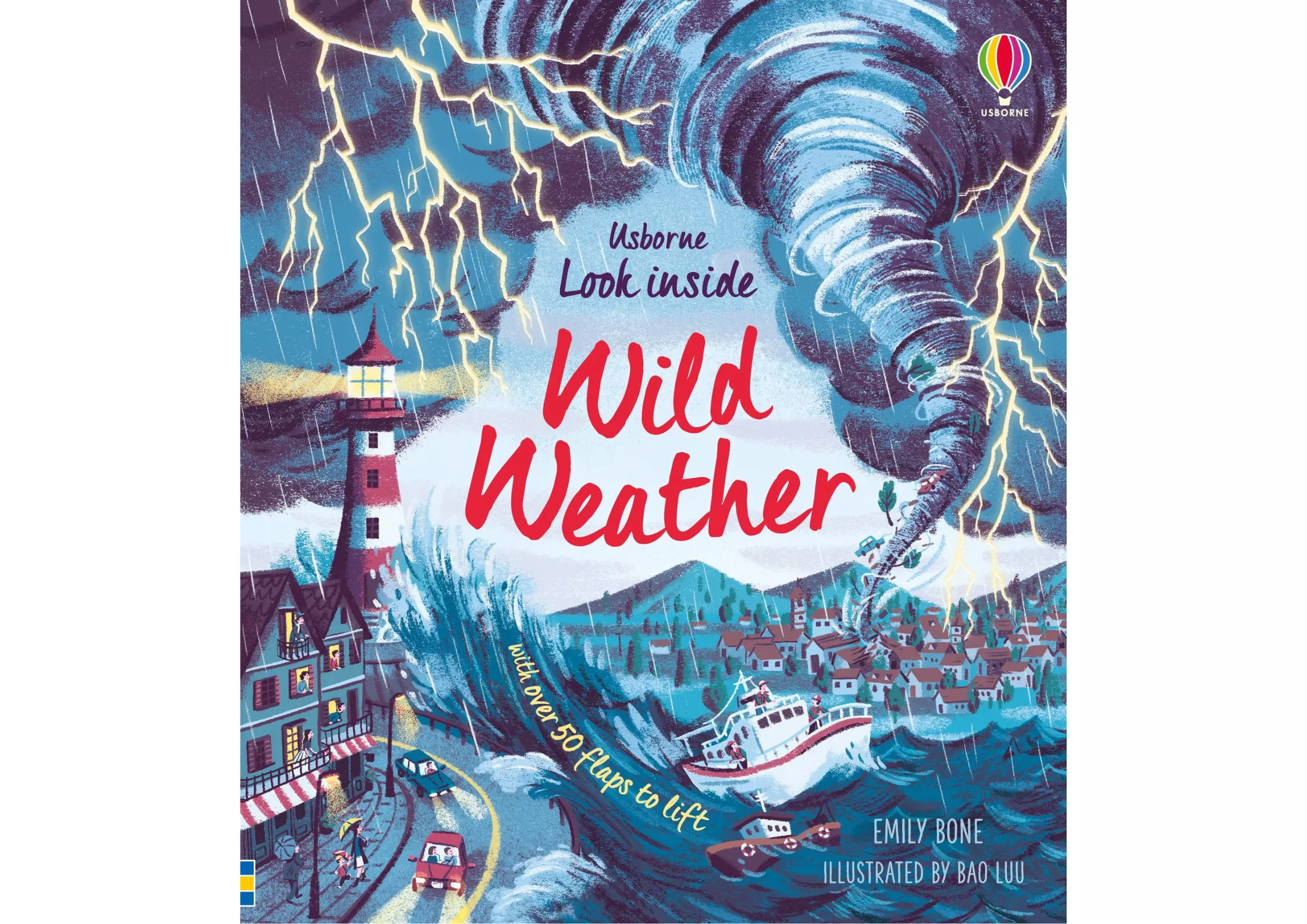 <Usborne> Look Inside Wild Weather 翻翻書