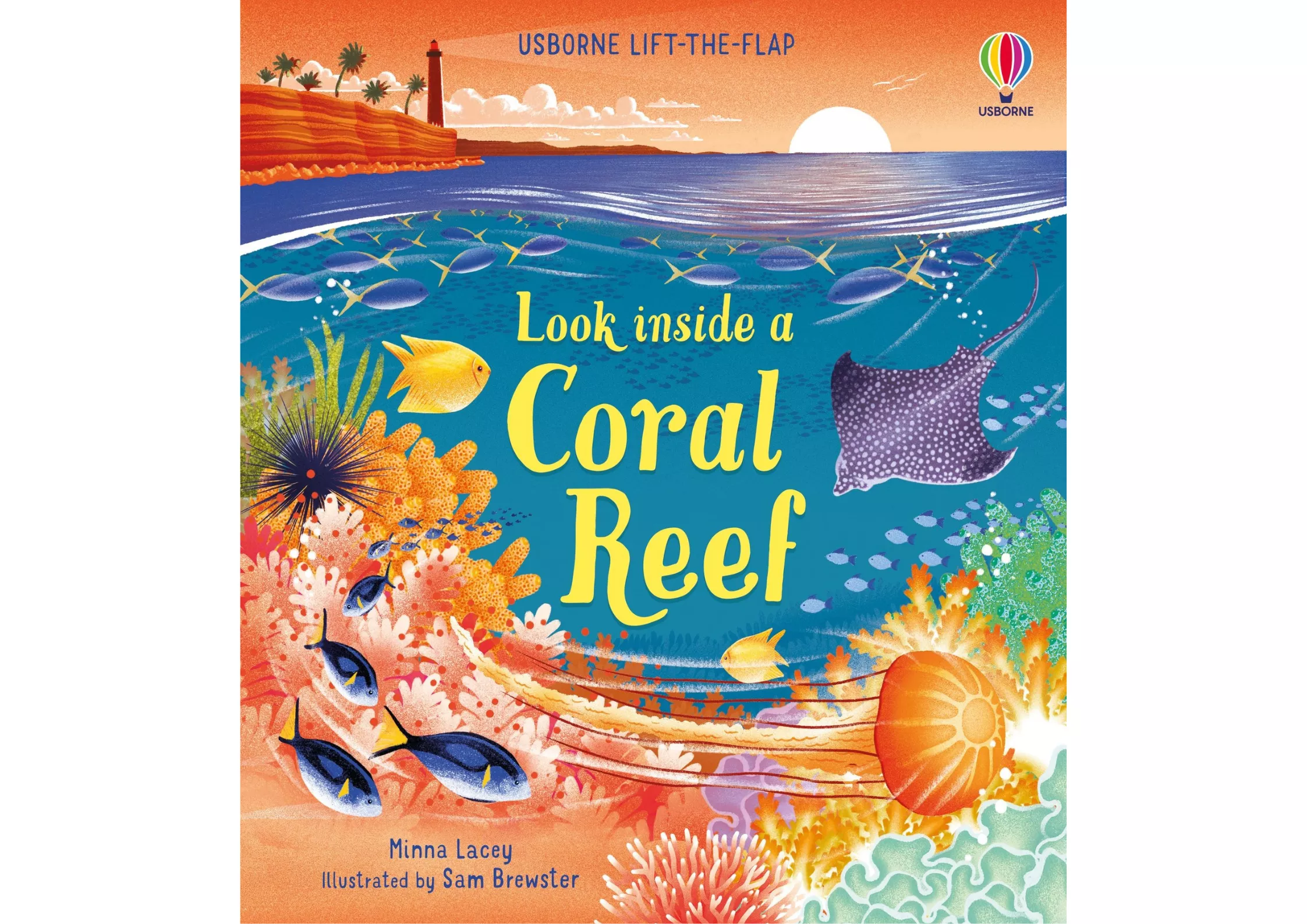<Usborne> Look inside a Coral Reef 翻翻書