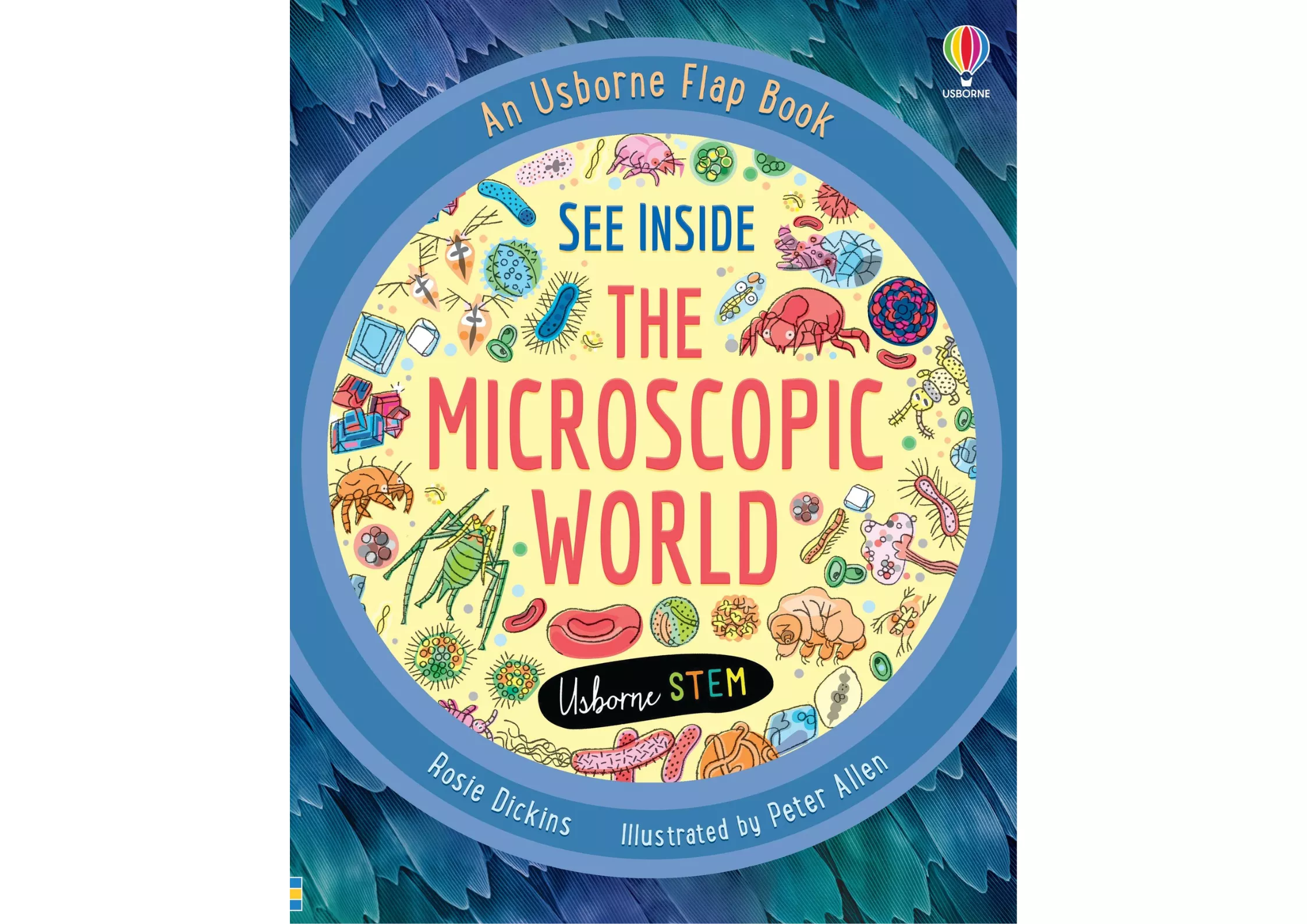 <Usborne> See Inside the Microscopic World 翻翻書