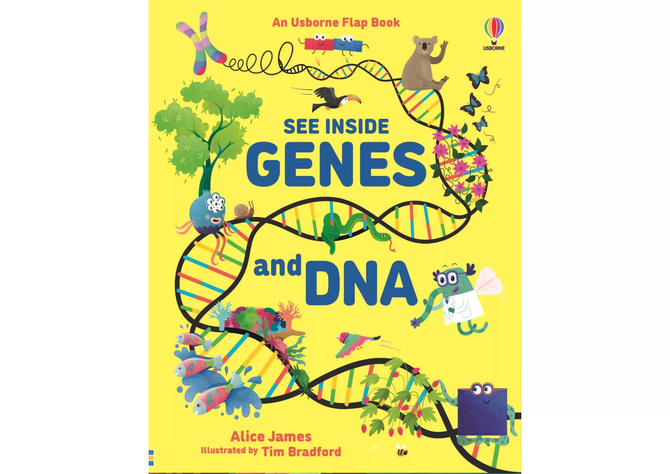 <Usborne> See Inside Genes and DNA 翻翻書