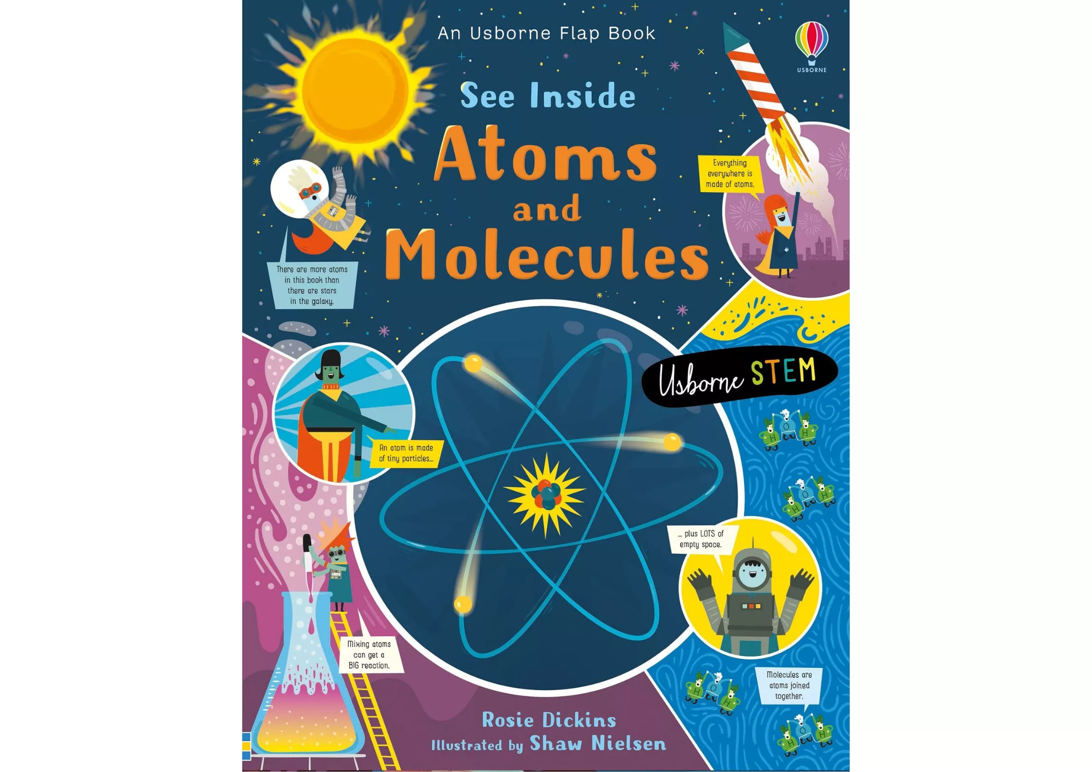 <Usborne> See Inside Atoms and Molecules 翻翻書