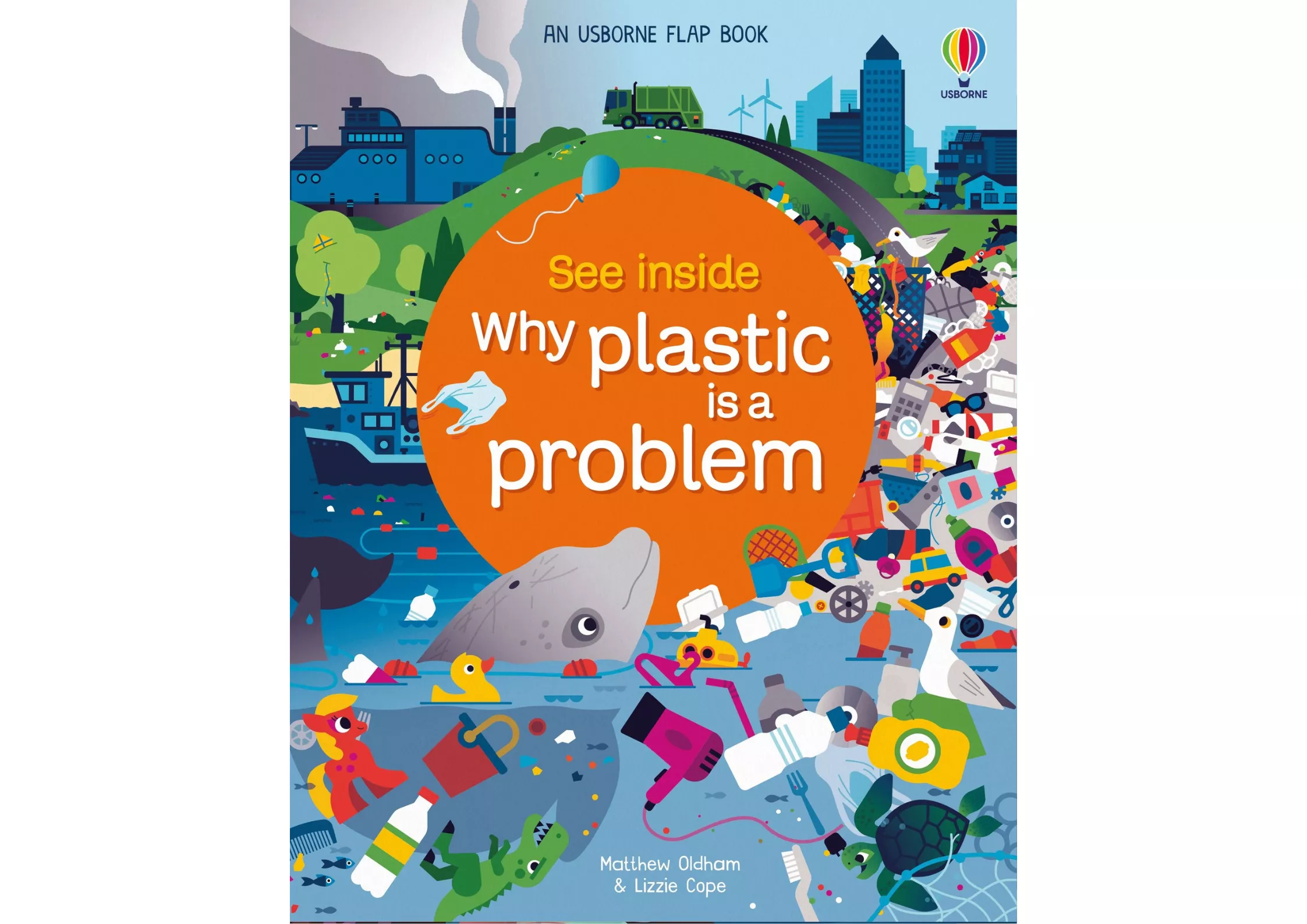 <Usborne> See Inside Why Plastic is a Problem 翻翻書