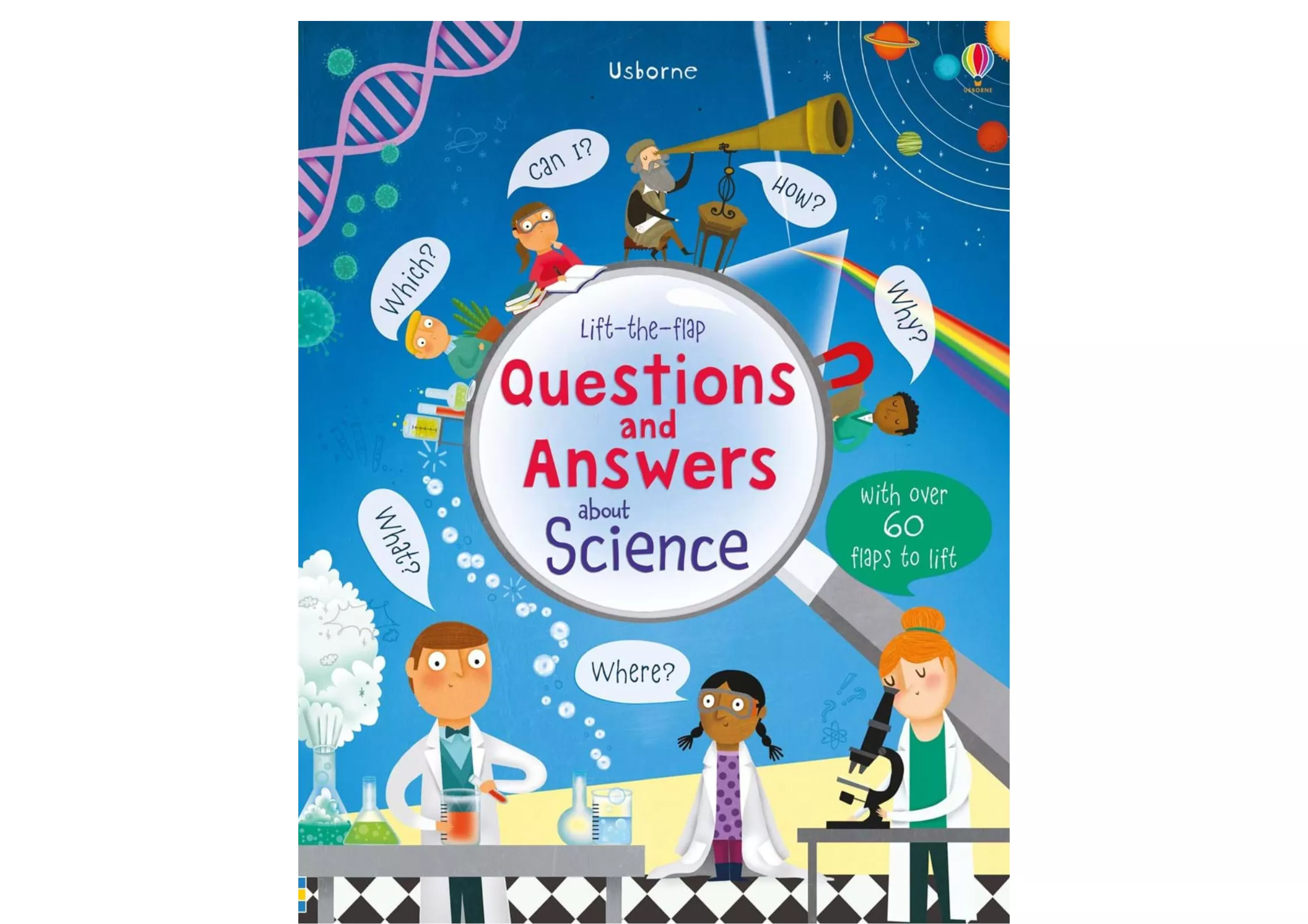 <Usborne> Questions and Answers about Science 翻翻書