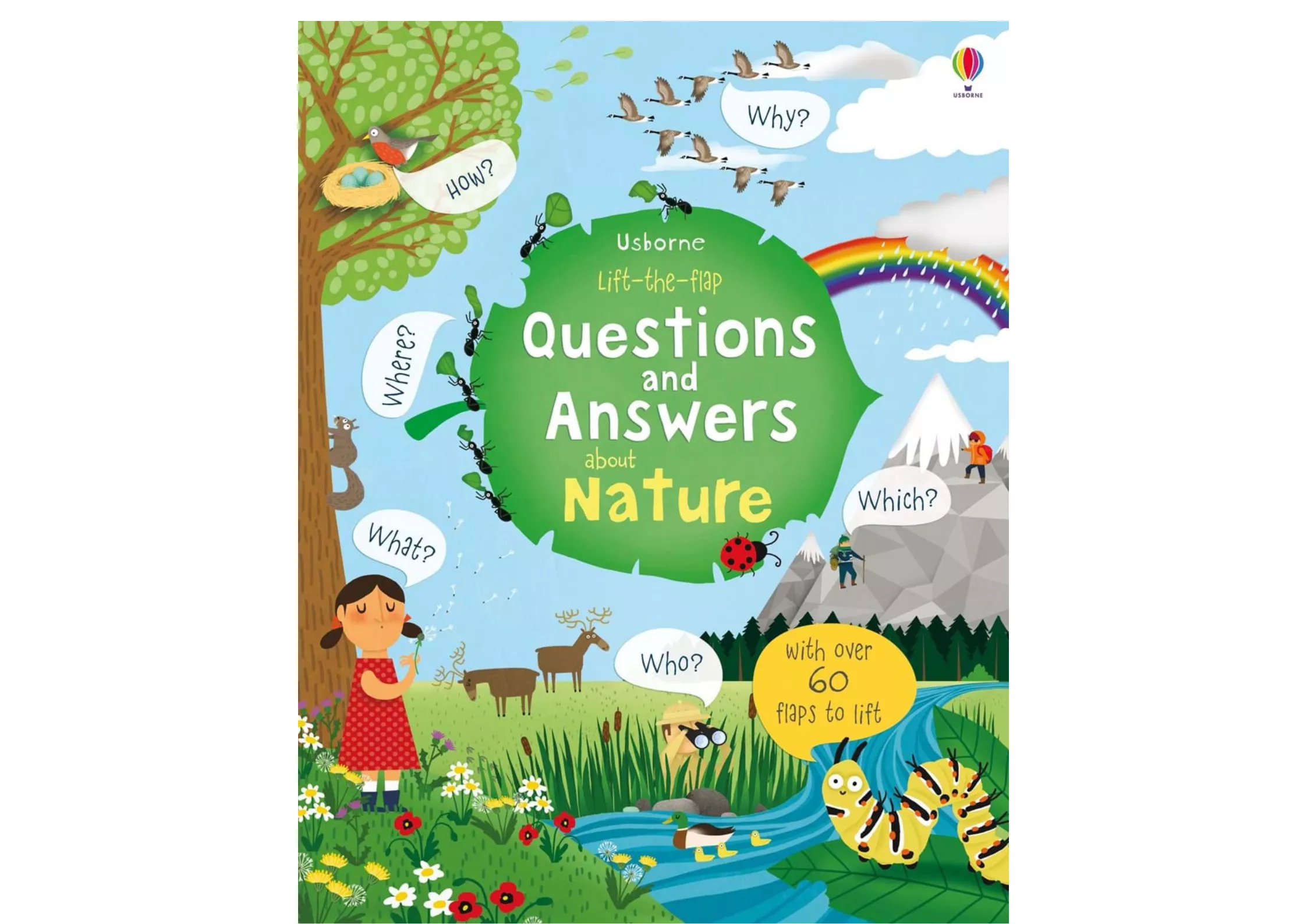 <Usborne> Questions and Answers about Nature 翻翻書