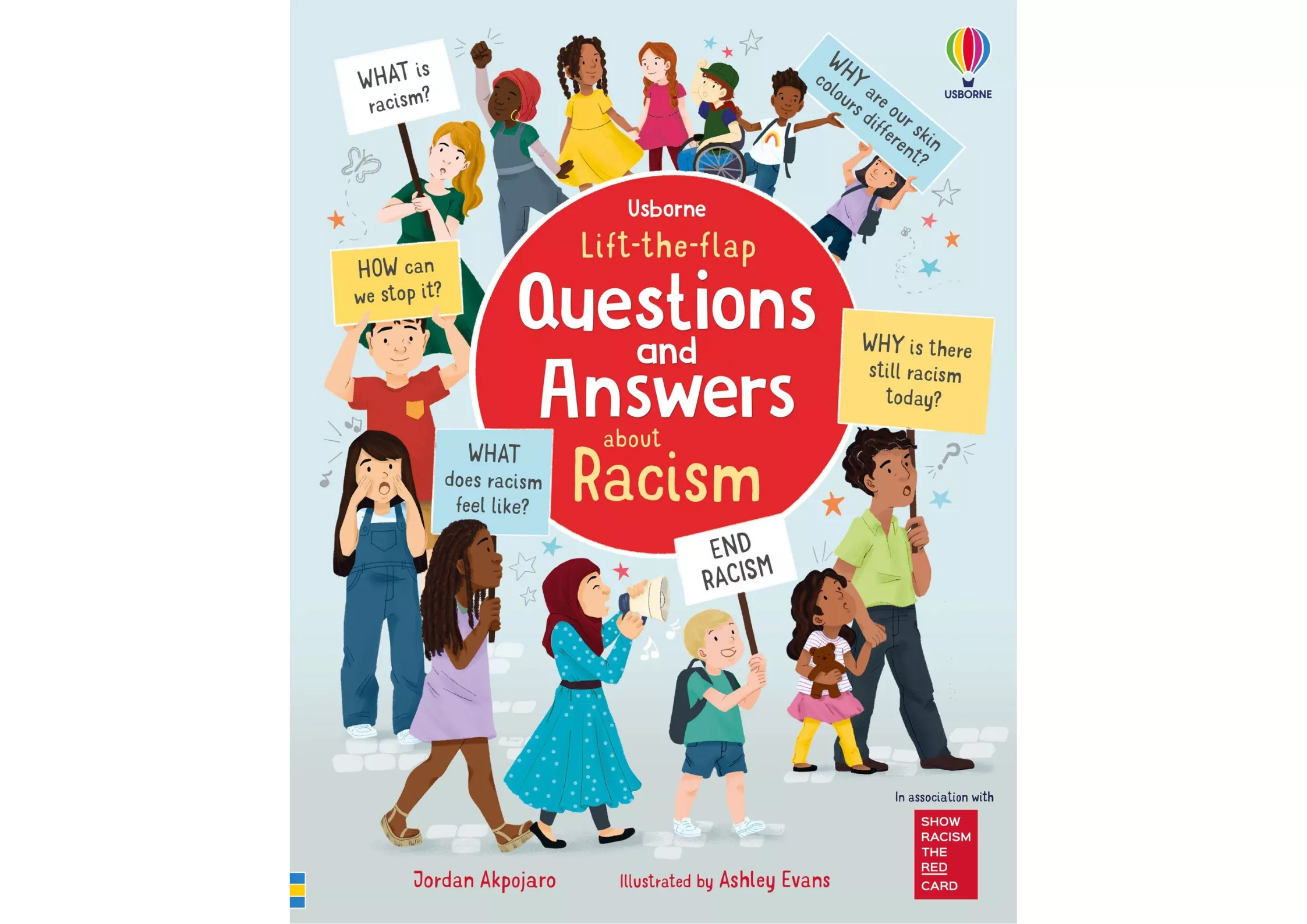 <Usborne> Questions and Answers about Racism 翻翻書