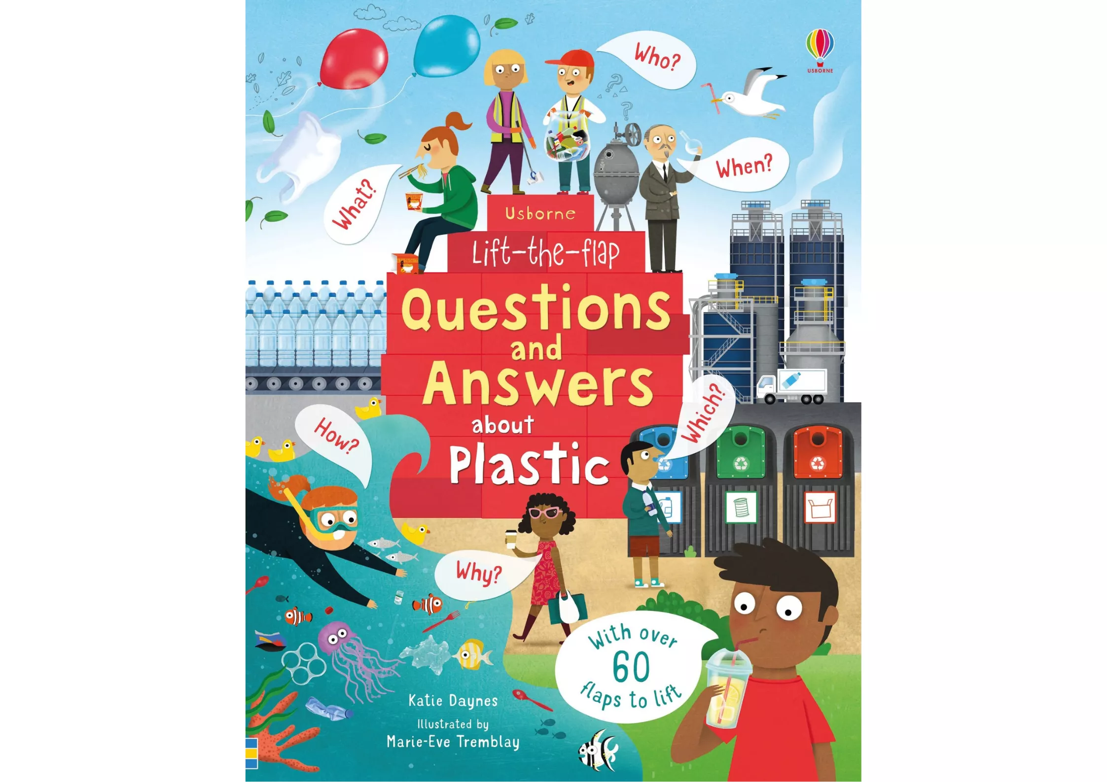 <Usborne> Questions and Answers about Plastic 翻翻書