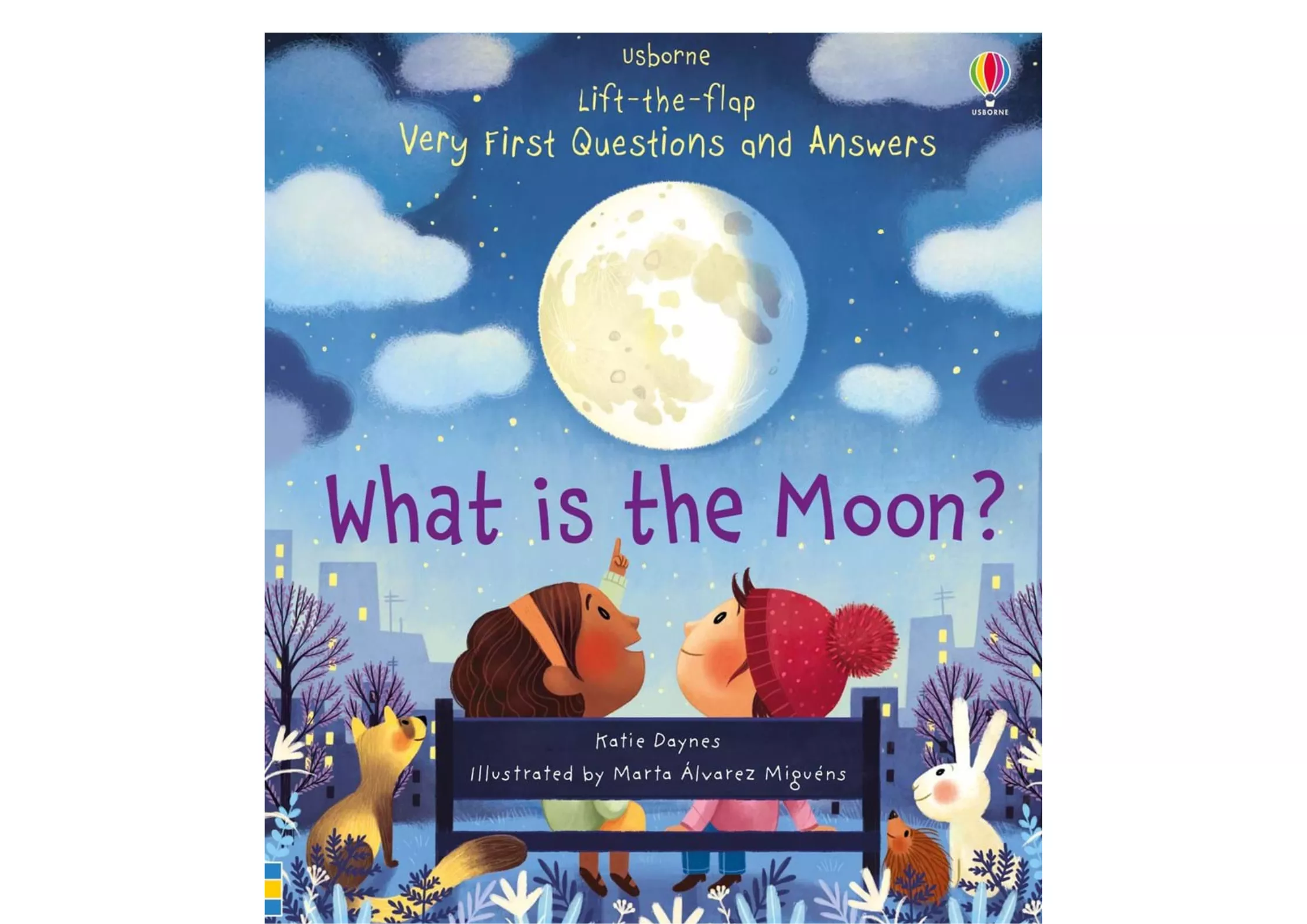 <Usborne> Very First Questions and Answers系列 - What is the Moon? 翻翻書