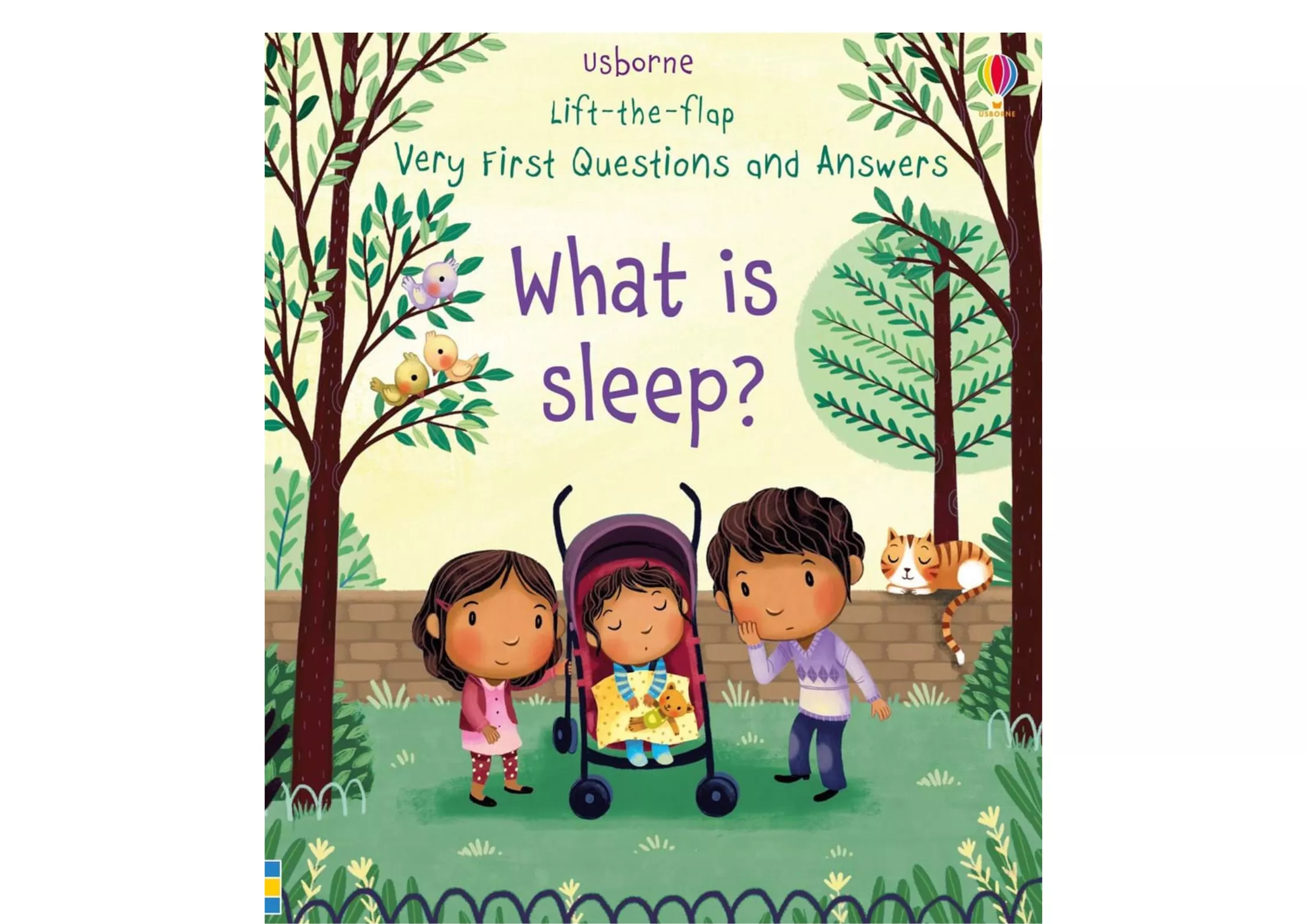 <Usborne> Very First Questions and Answers系列 - What is sleep? 翻翻書