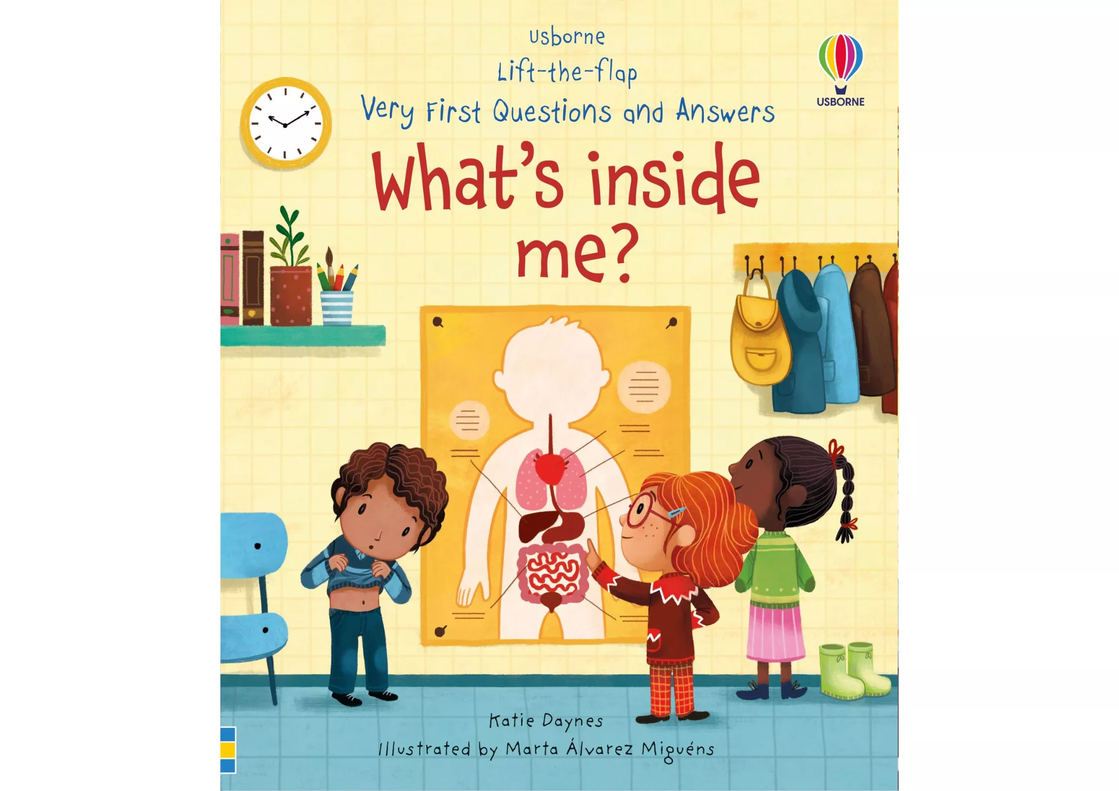<Usborne> Very First Questions and Answers系列 - What's Inside Me? 翻翻書