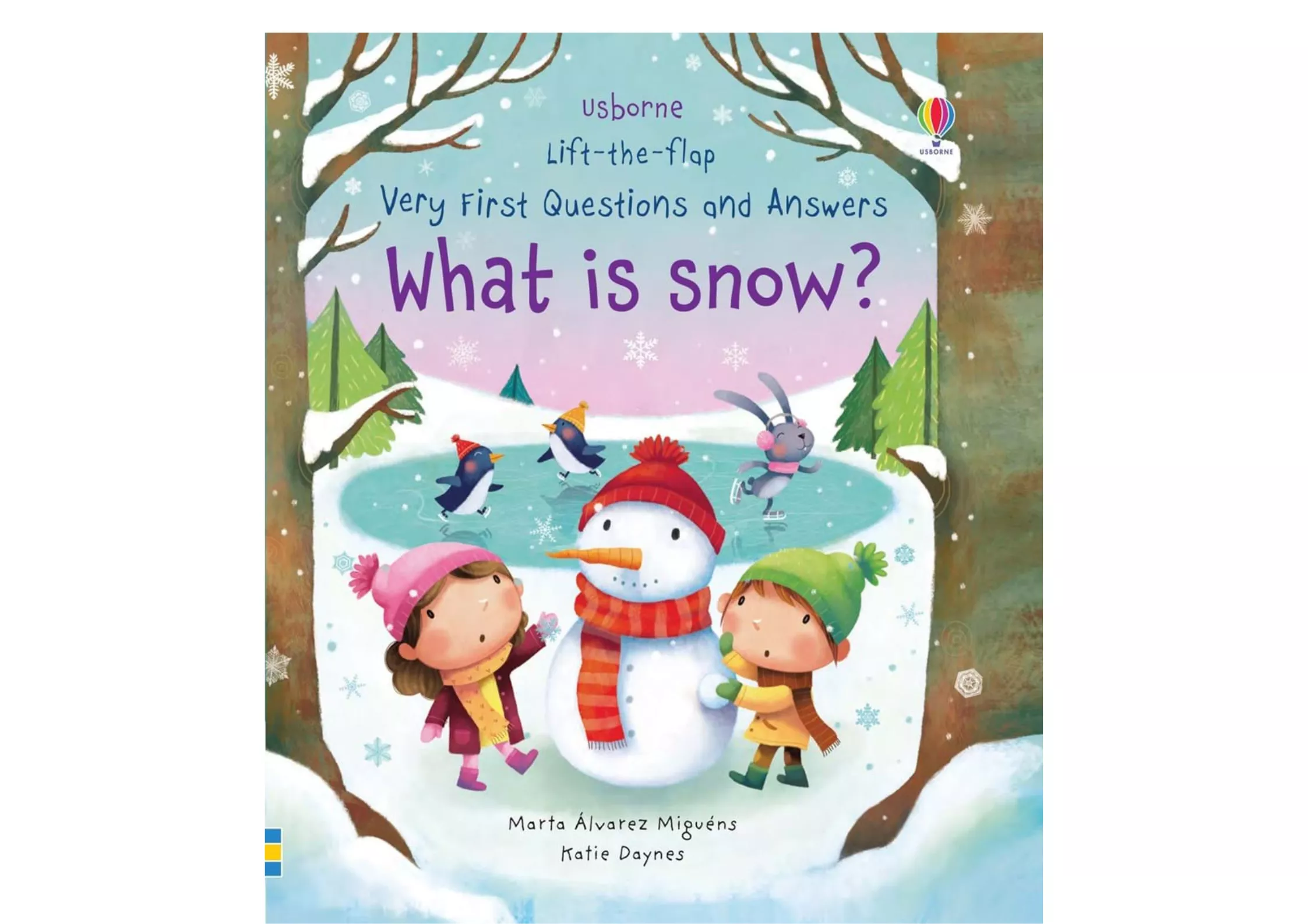 <Usborne> Very First Questions and Answers系列 - What is snow? 翻翻書