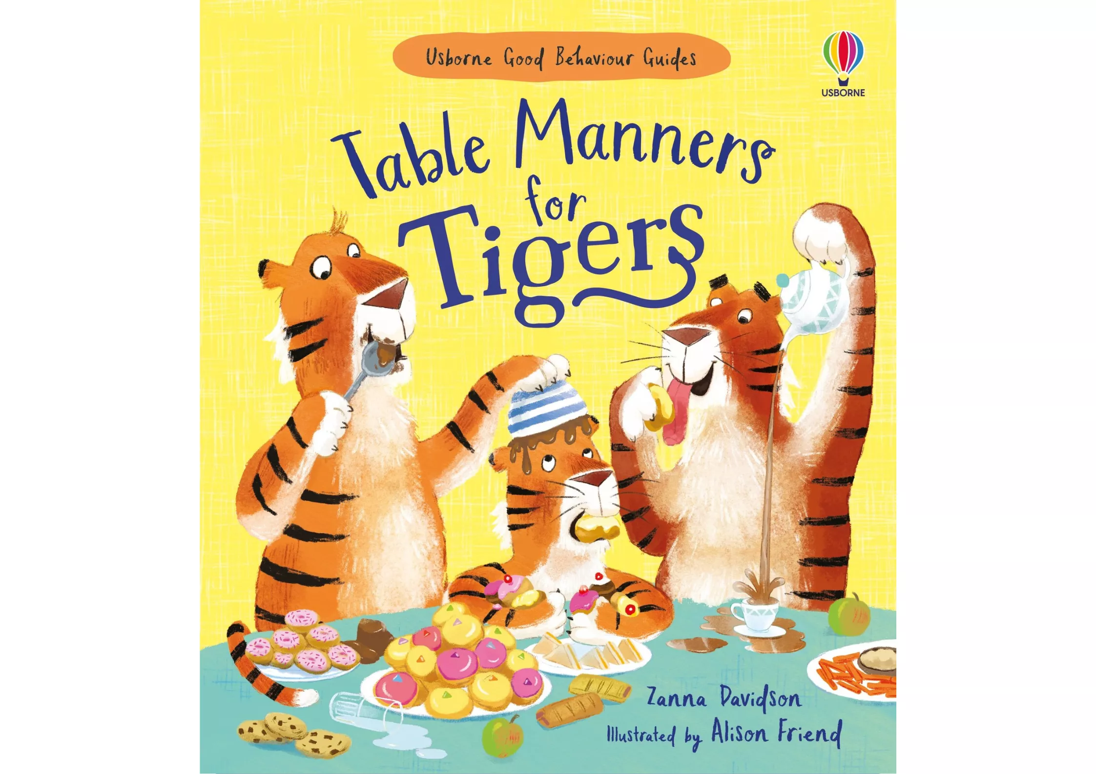 <Usborne> Good Behaviour Guides系列 - Table Manners for Tigers 精裝書 有聲書 附QR code