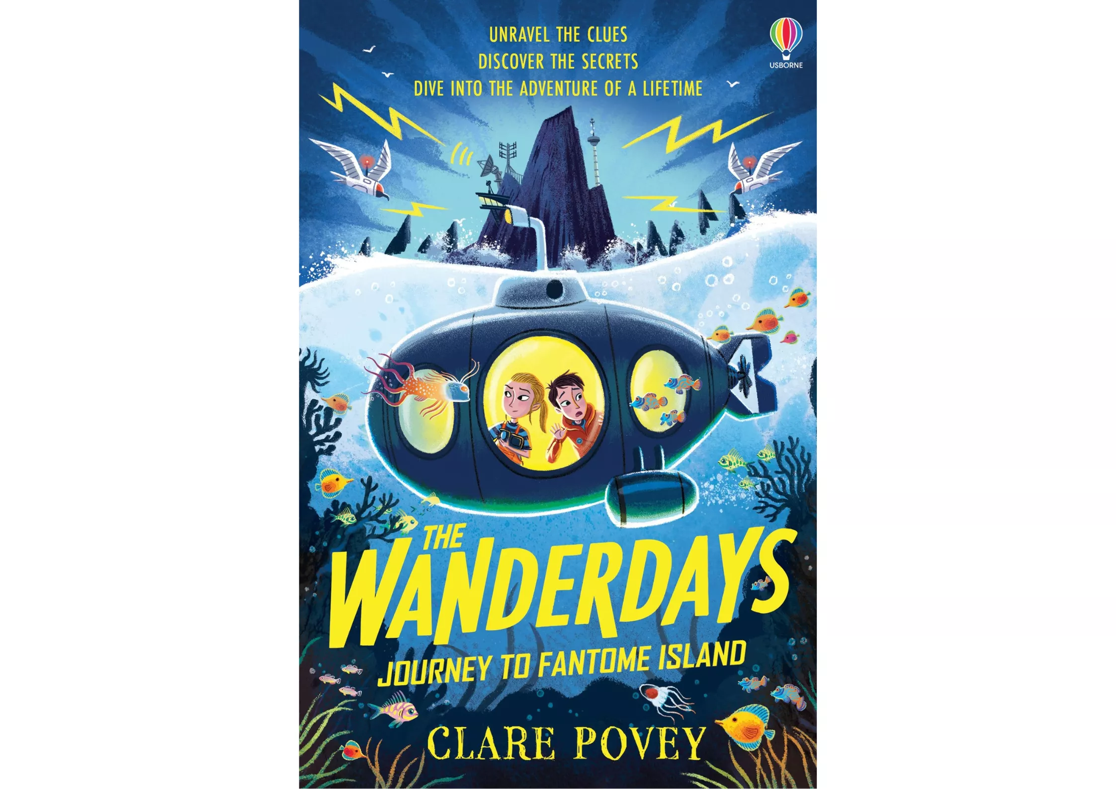 <Usborne> The Wanderdays: Journey To Fantome Island 兒童英文小說