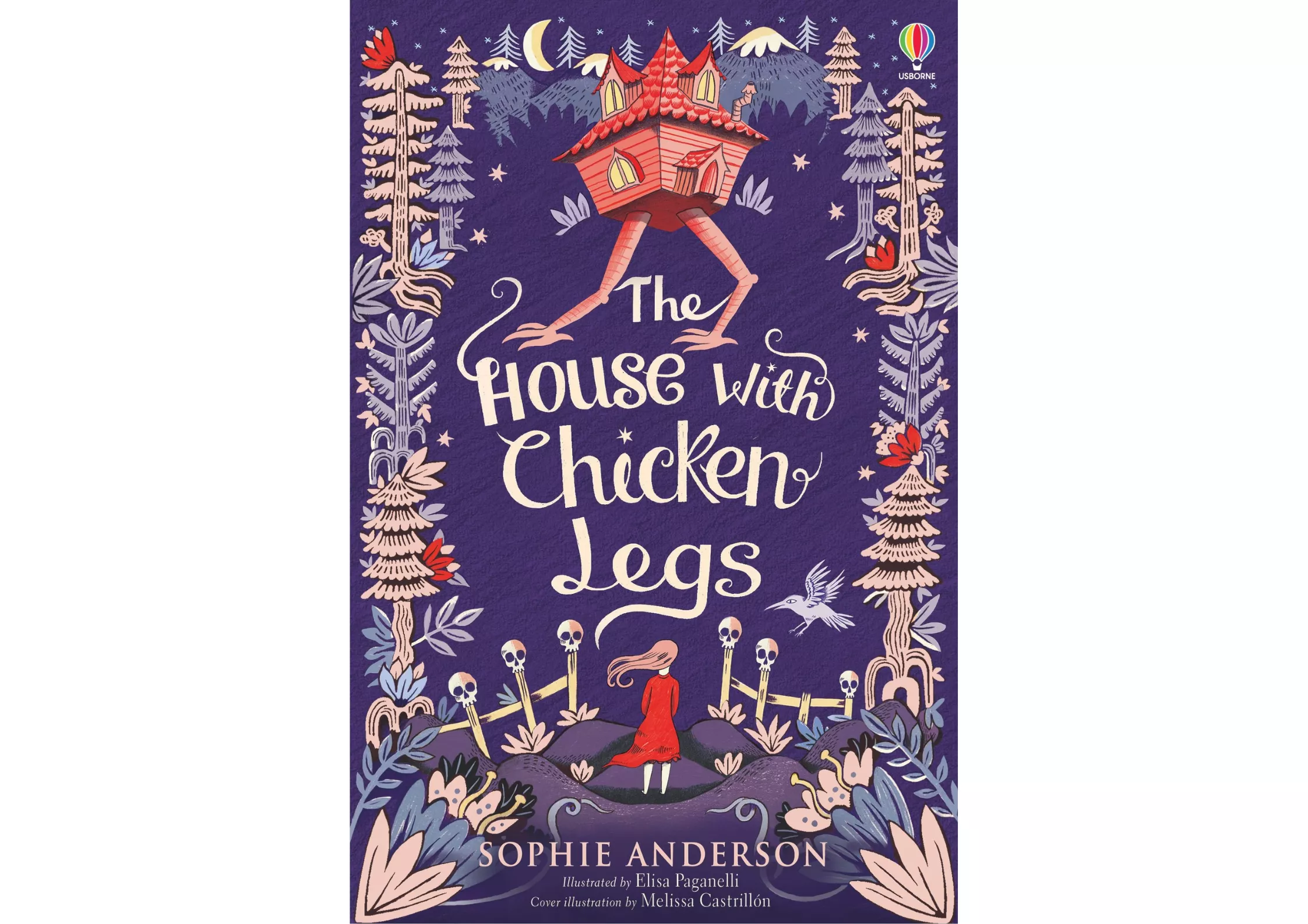 <Usborne> The House with Chicken Legs 兒童英文小說 暢銷作家Sophie Anderson作品
