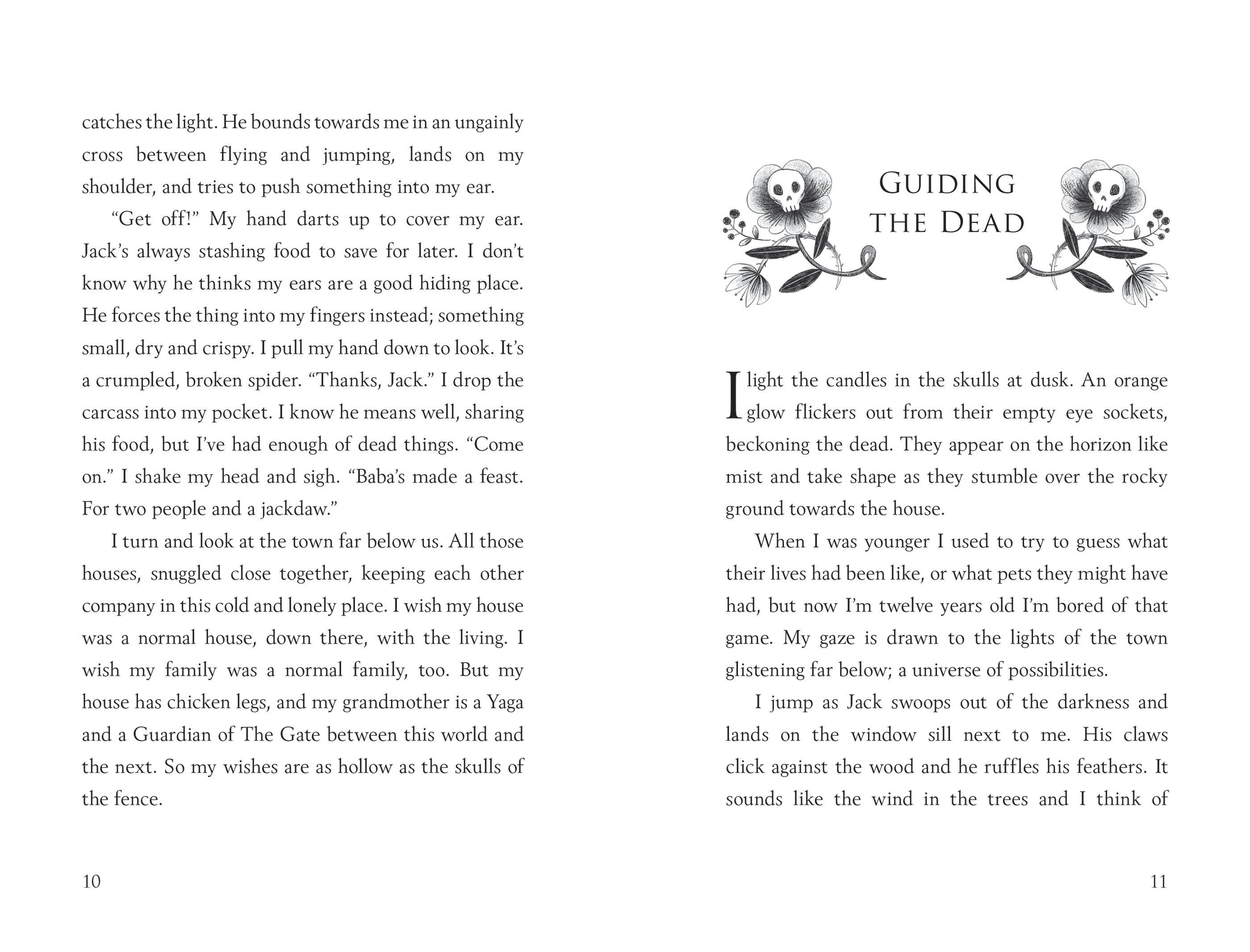 <Usborne> The House with Chicken Legs 兒童英文小說 暢銷作家Sophie Anderson作品