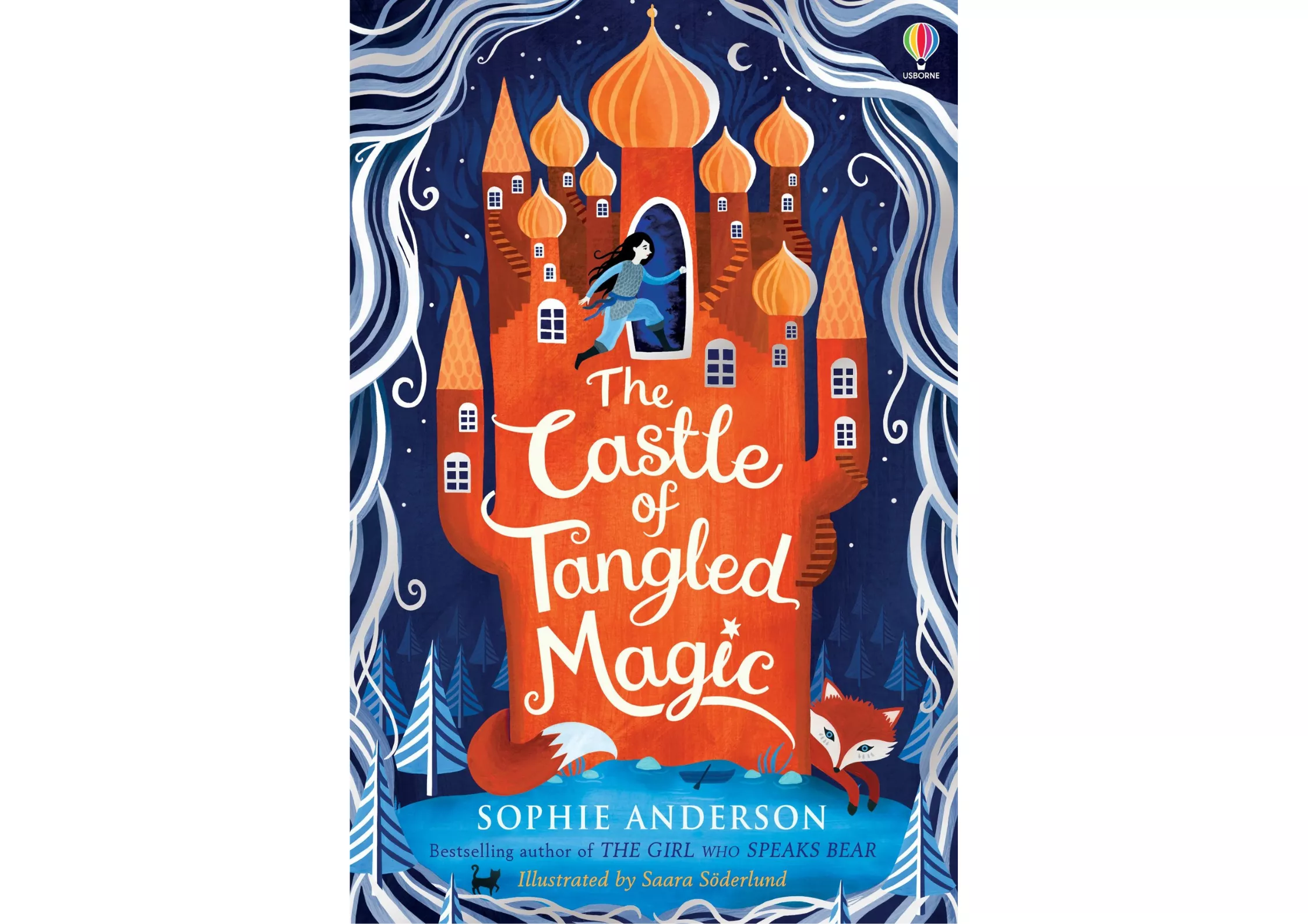 <Usborne> The Castle of Tangled Magic 兒童英文小說 暢銷作家Sophie Anderson作品