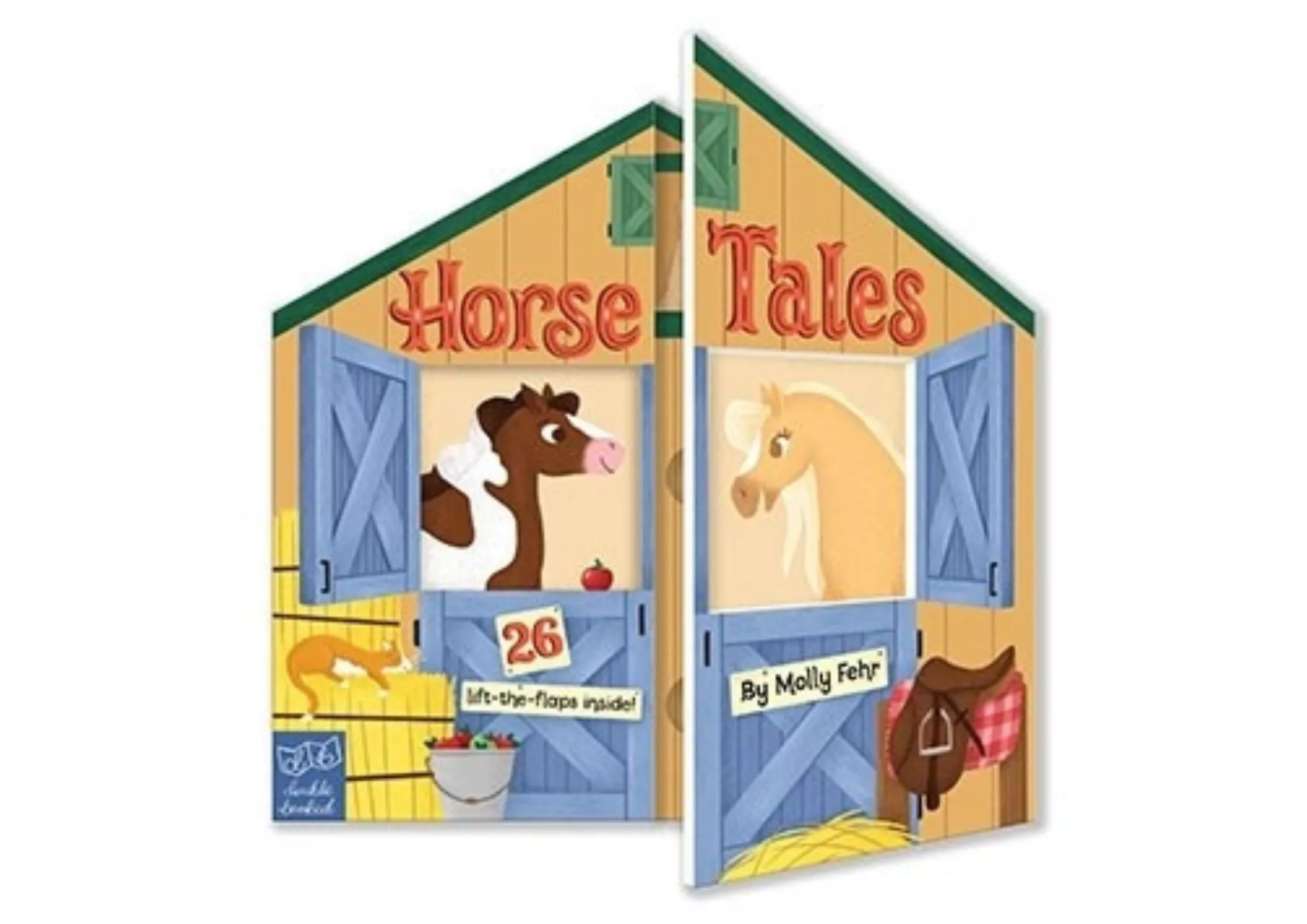 <Chronicle> Horse Tales: 26 Lift-The-Flaps Inside 翻翻書