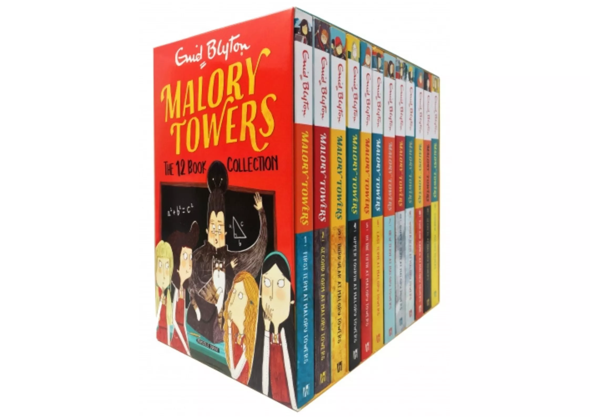 <Hodder> Enid Blyton Malory Towers The 12 Books Complete Collection 套書