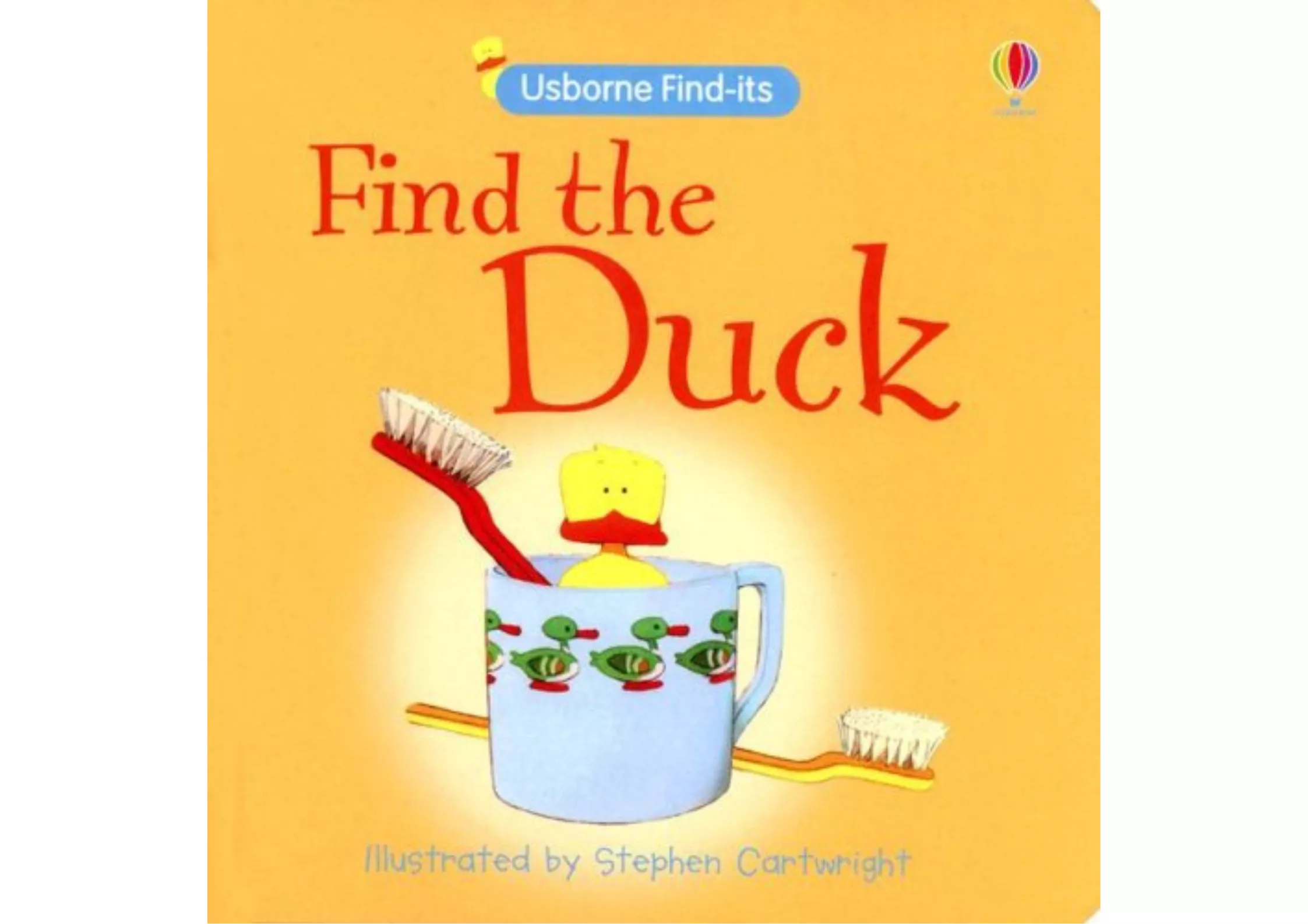 <Usborne> Find the Duck 硬頁書