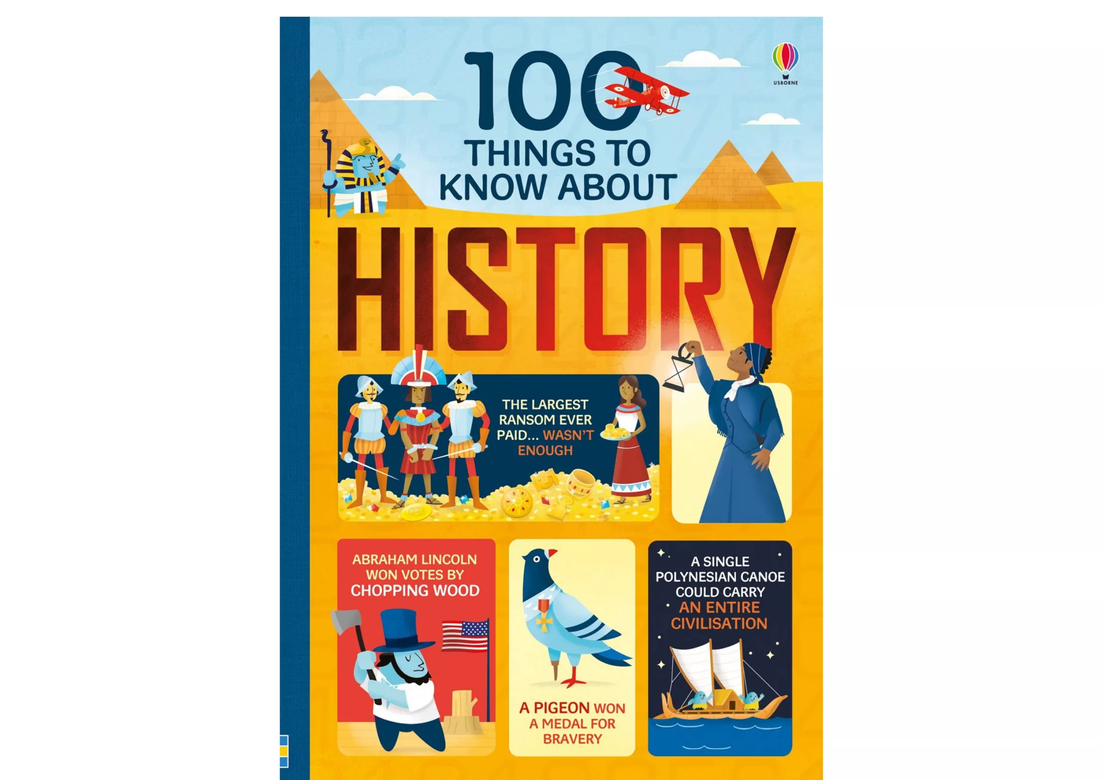 <Usborne> 100 Things to Know About History 精裝書