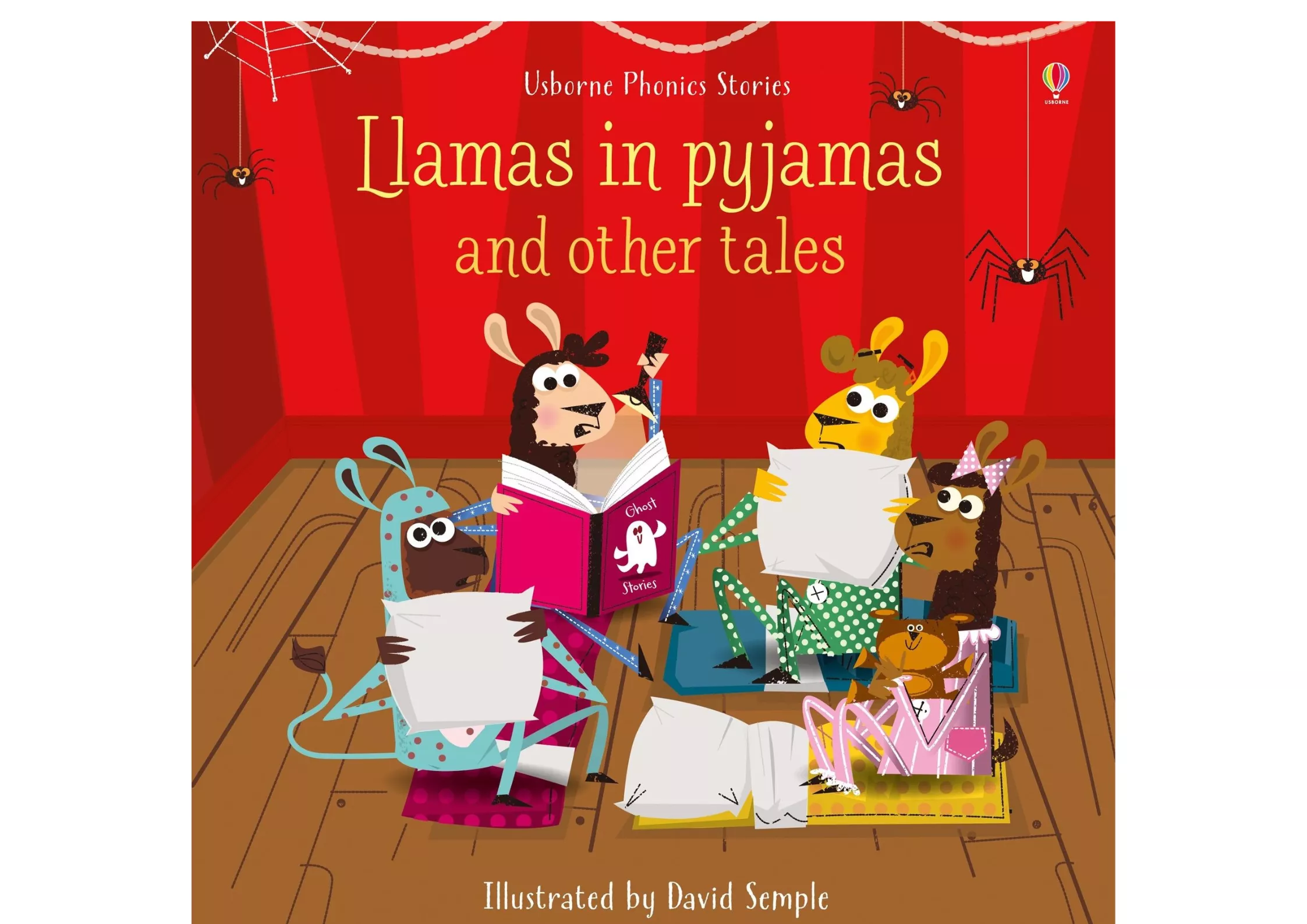 <Usborne> Llamas in pyjamas and other tales 故事書+音檔CD