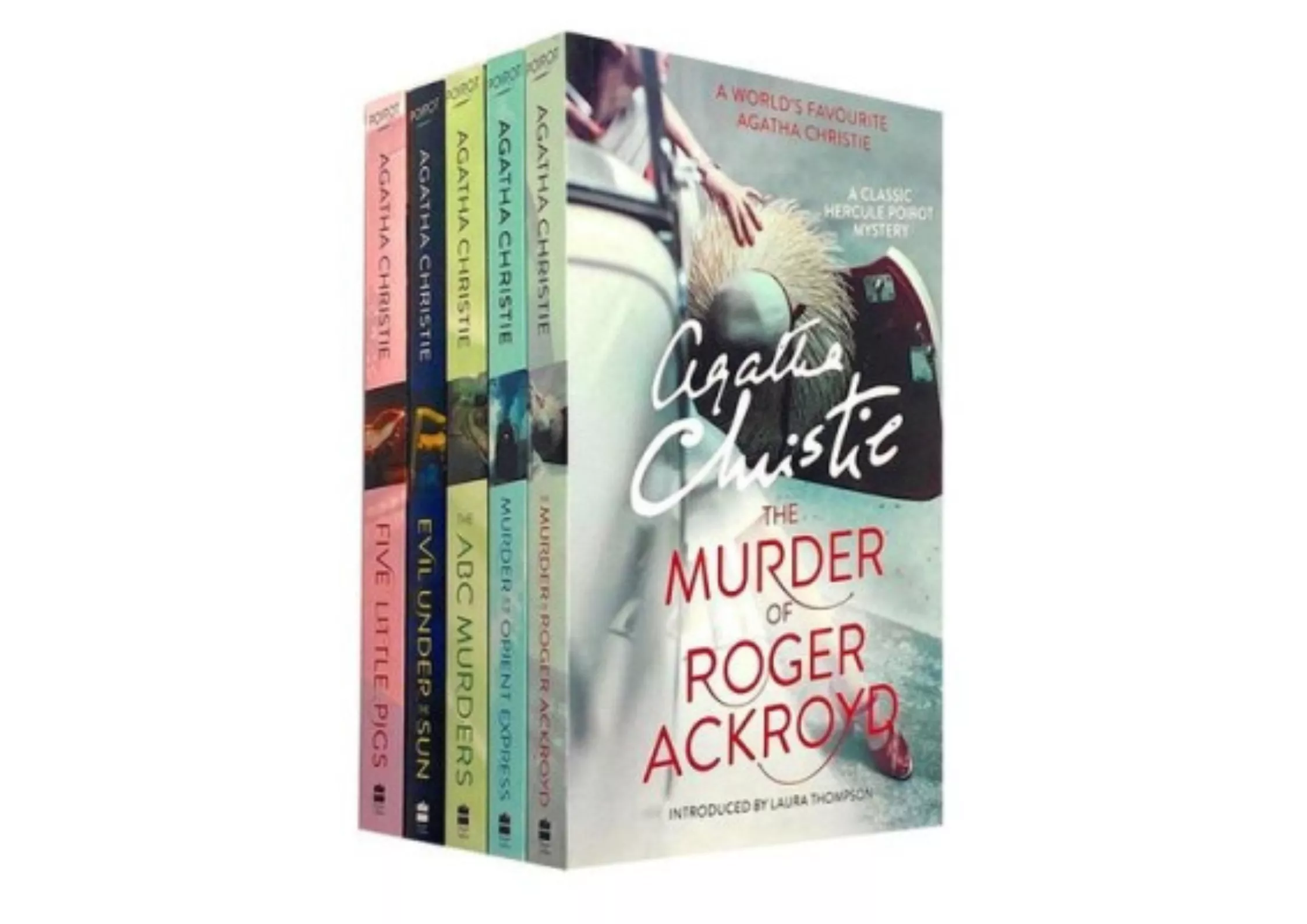 <HarperCollins> Agatha Christie: The Best of Poirot 5-Book Boxset 套書
