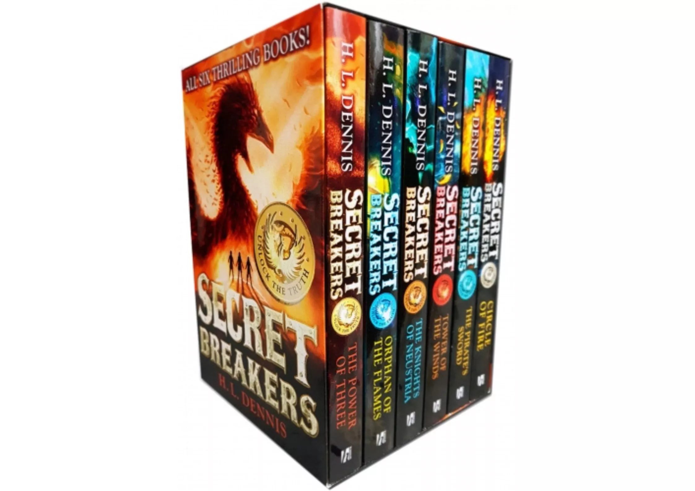 <Hachette> Secret Breakers 6 Books Collection 套書