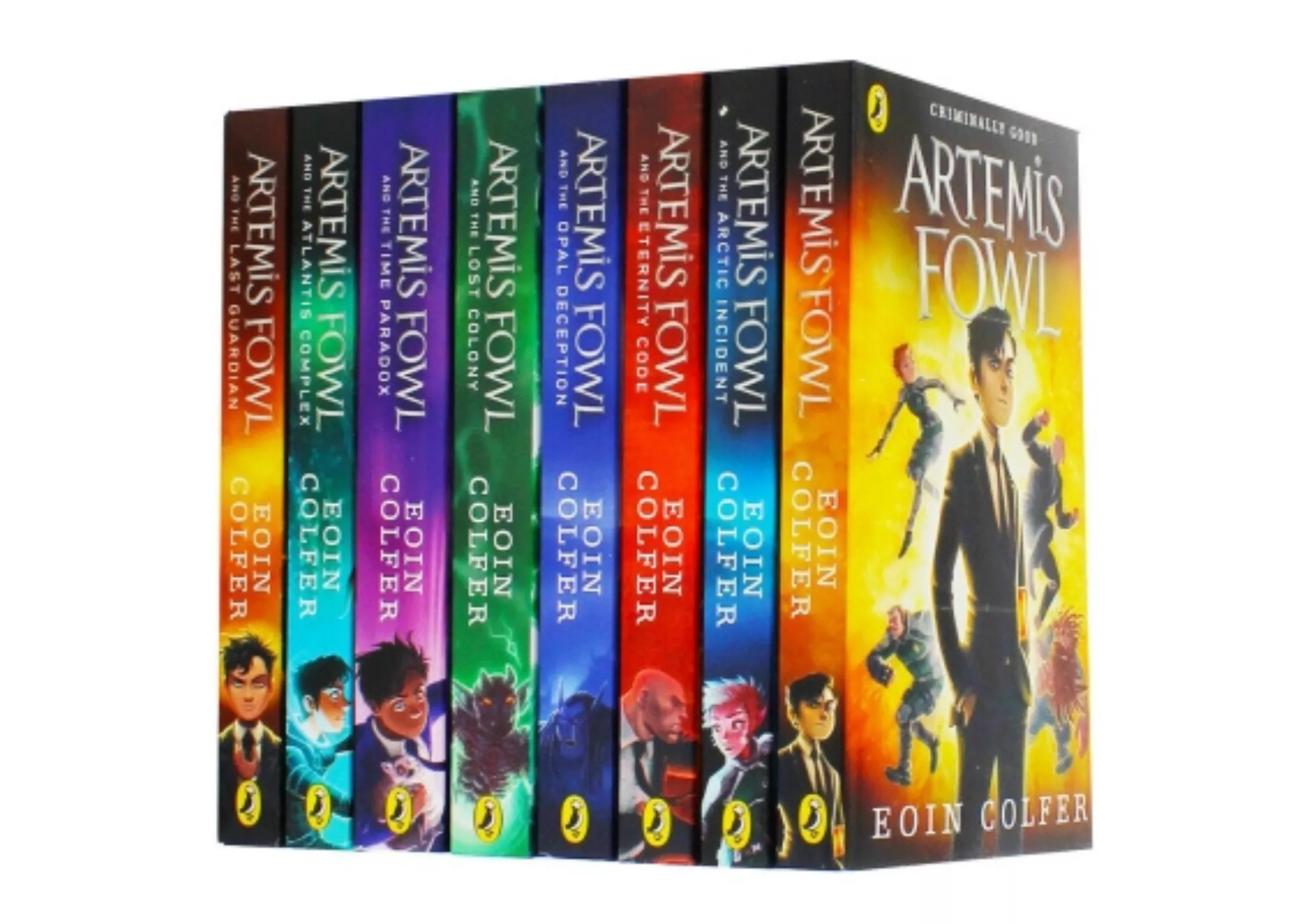 <Penguin> Artemis Fowl Series 8 Books Collection 套書