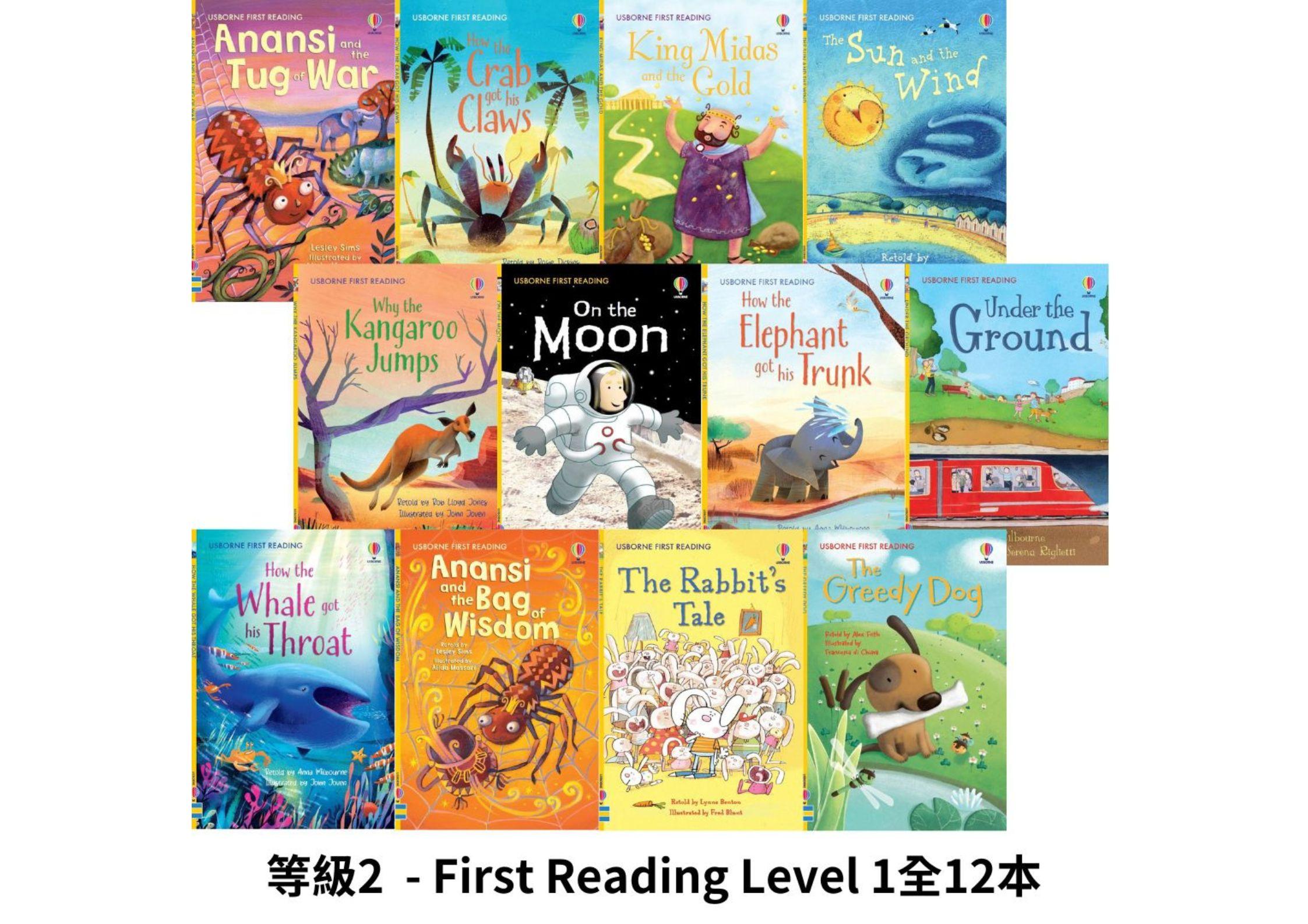 <Usborne>分級讀本 英文閱讀 童話故事 經典文學 送音檔QR Code