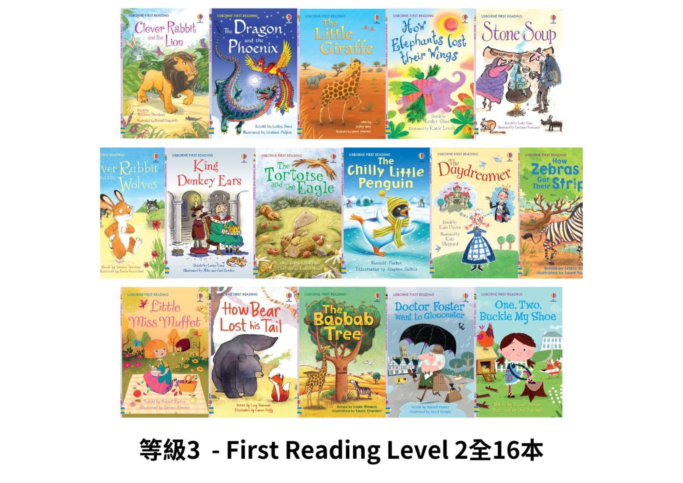 <Usborne>分級讀本 英文閱讀 童話故事 經典文學 送音檔QR Code