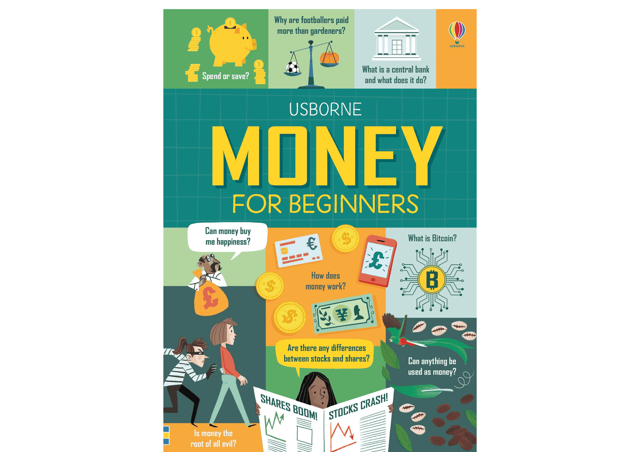 <Usborne> Money for Beginners 精裝書
