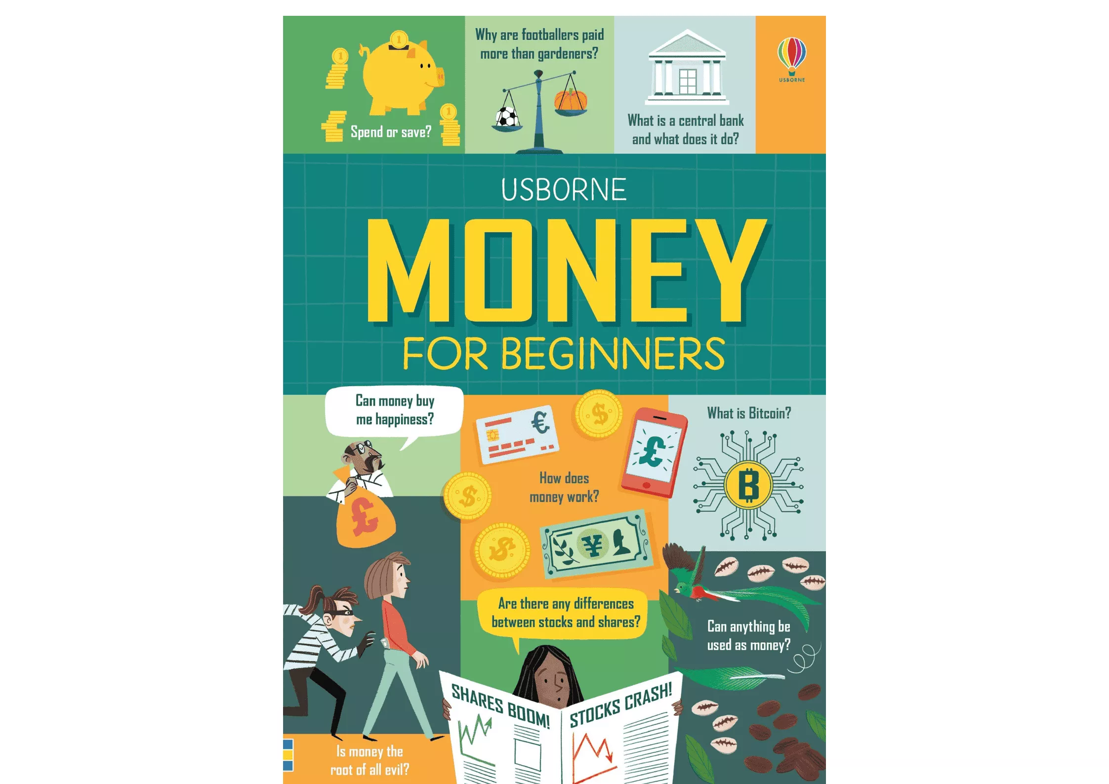 <Usborne> Money for Beginners 精裝書