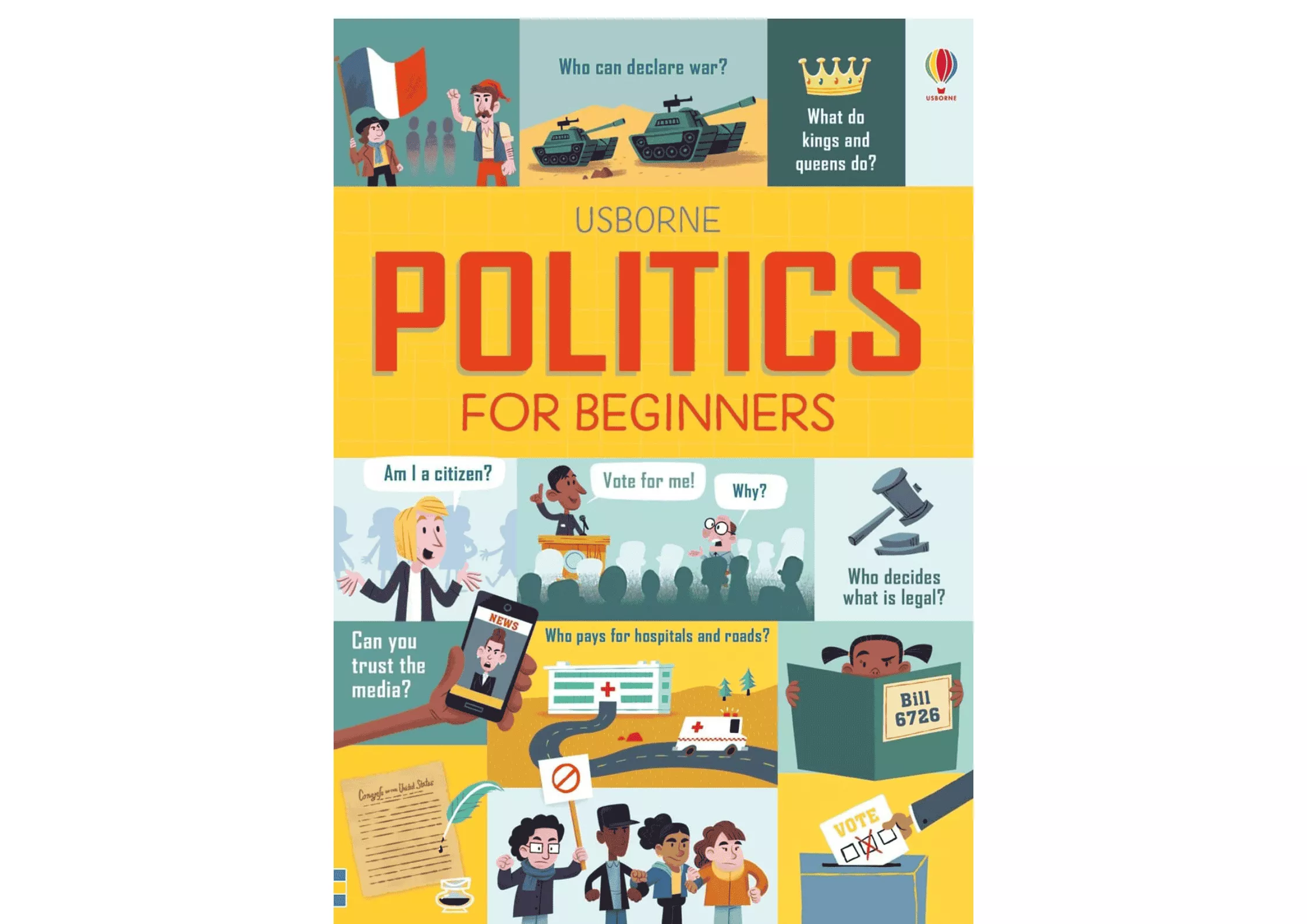 <Usborne> Politics for Beginners 精裝書