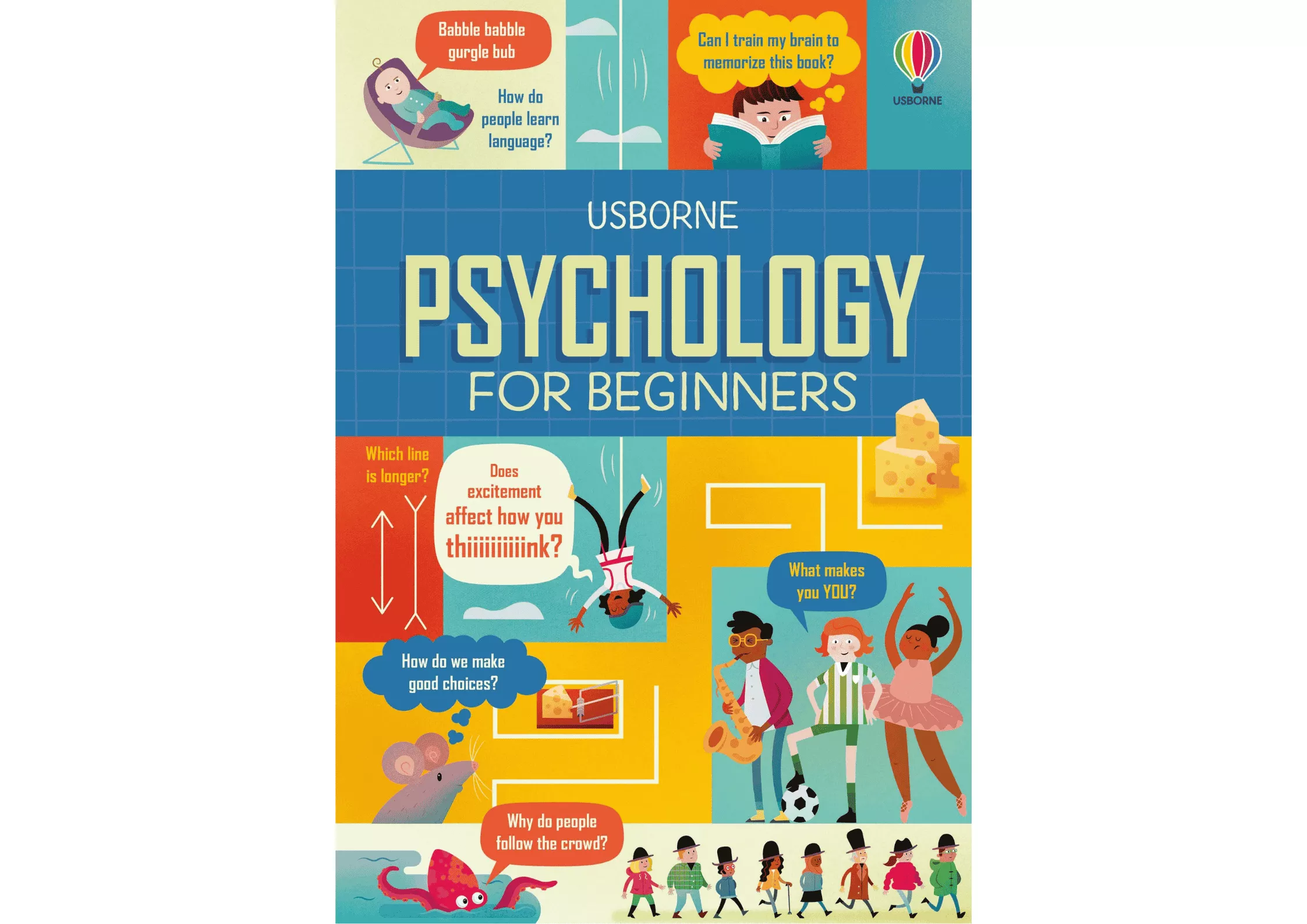 <Usborne> Psychology for Beginners 精裝書