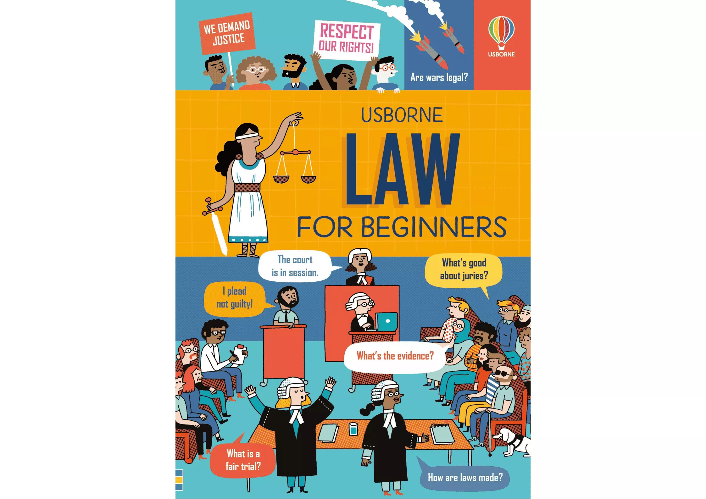 <Usborne> Law for Beginners 精裝書