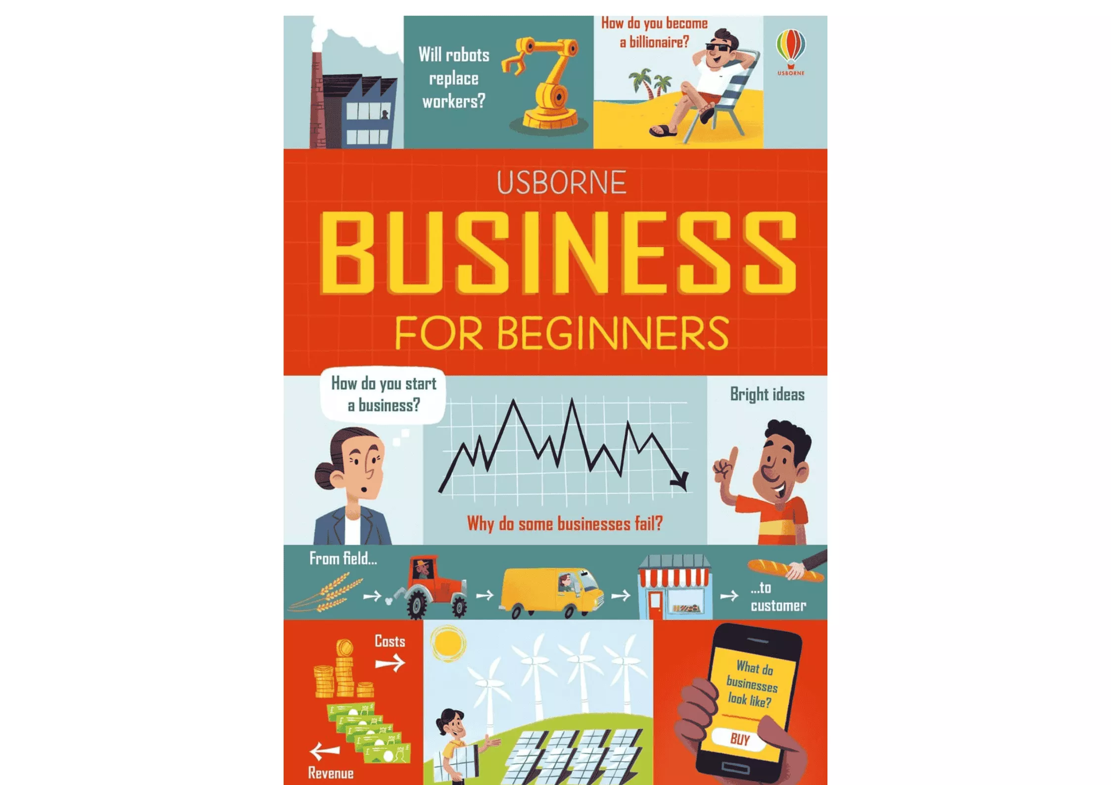 <Usborne> Business for Beginners 精裝書