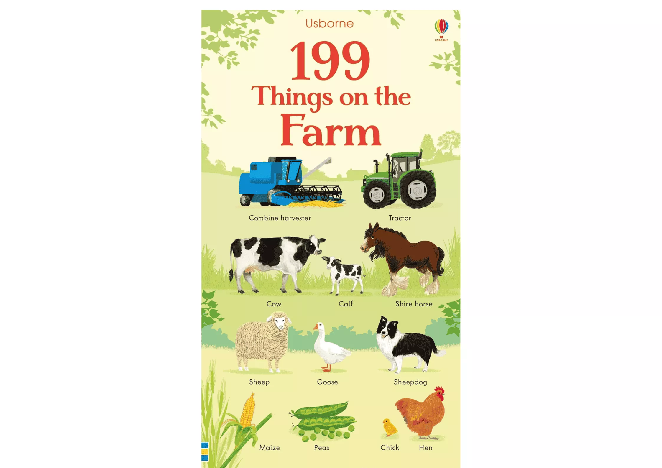 <Usborne> 199 Things on the Farm 硬頁書