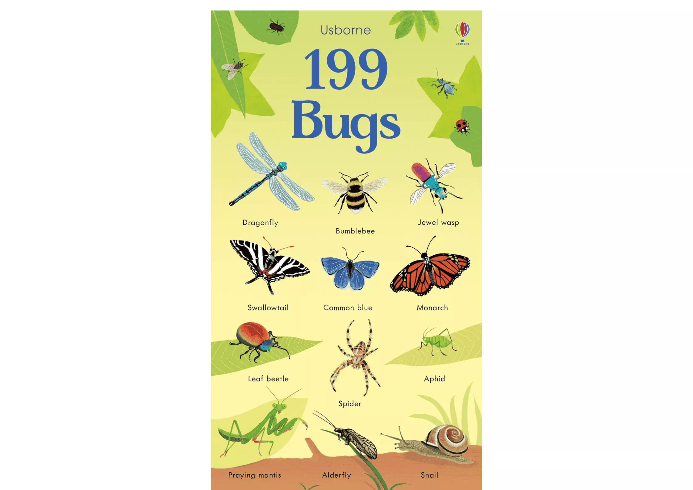 <Usborne> 199 Bugs 硬頁書