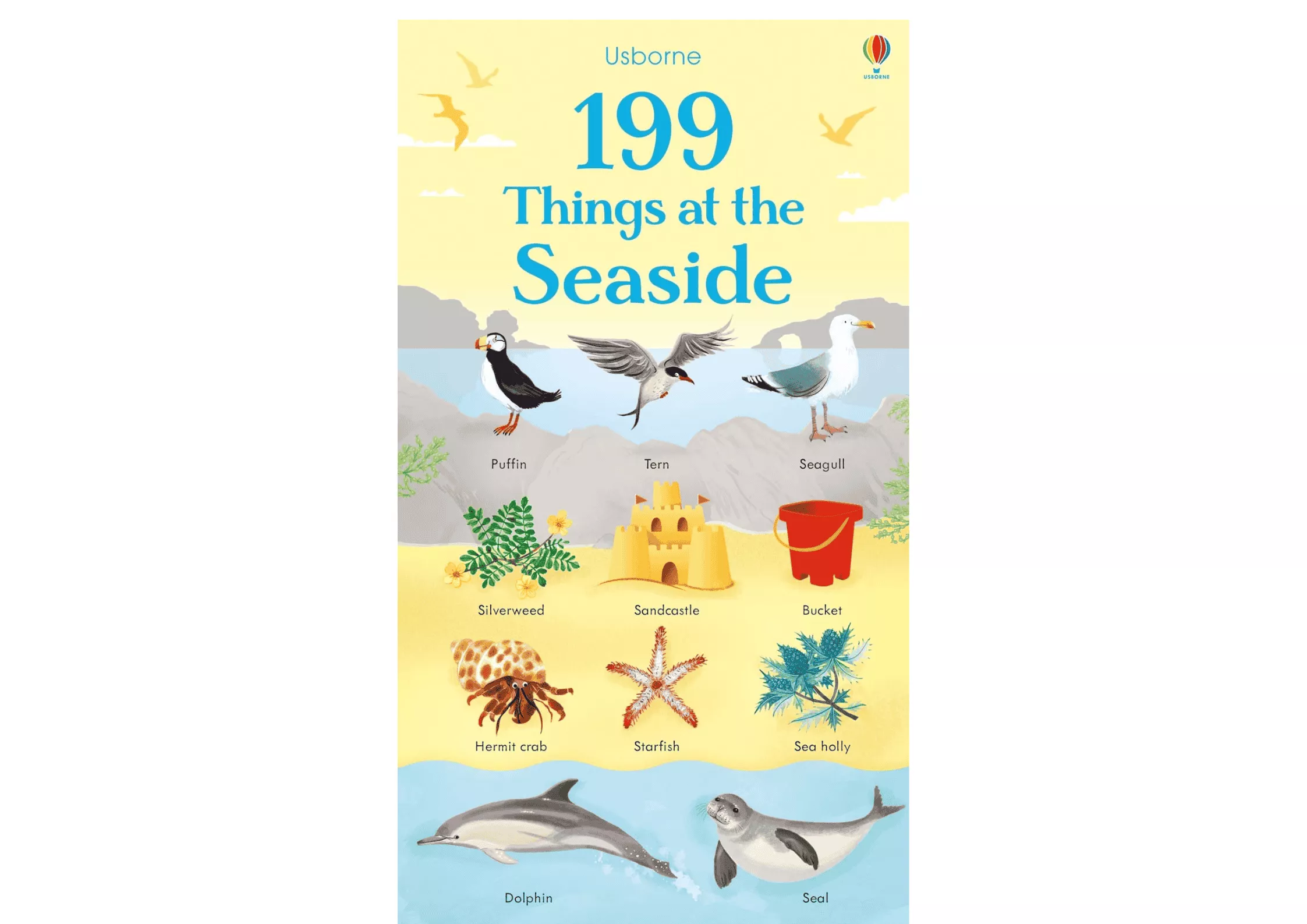 <Usborne> 199 Things at the Seaside 硬頁書