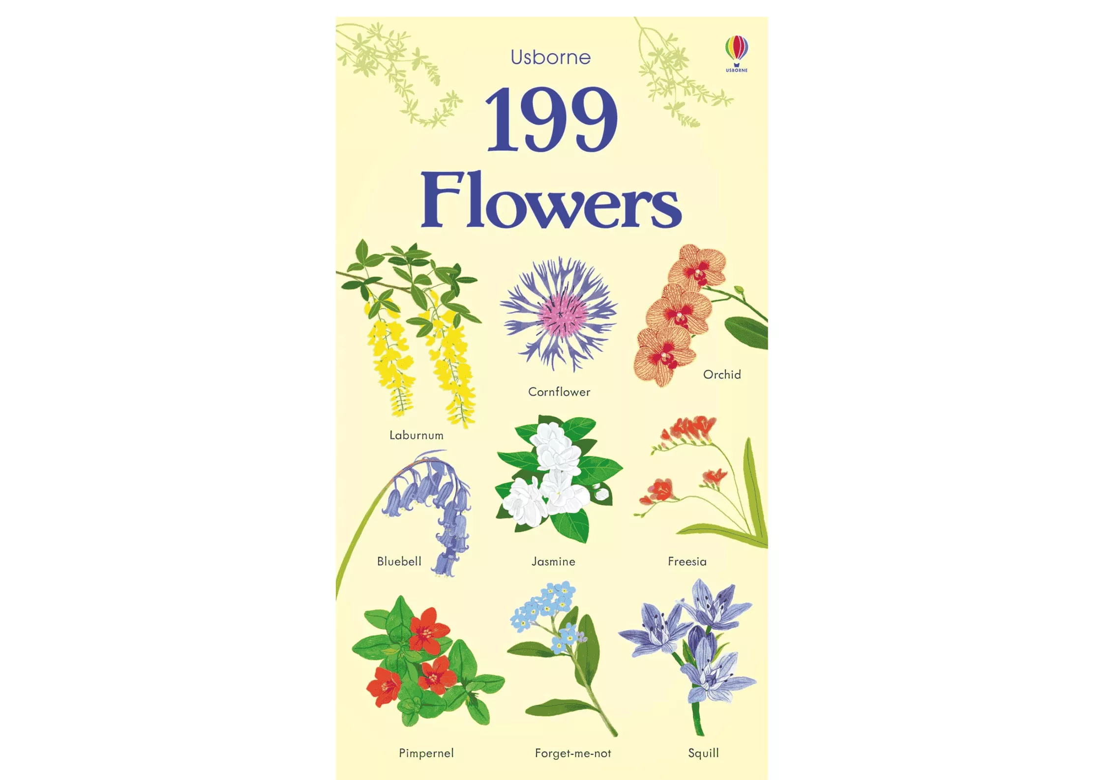 <Usborne> 199 Flowers 硬頁書
