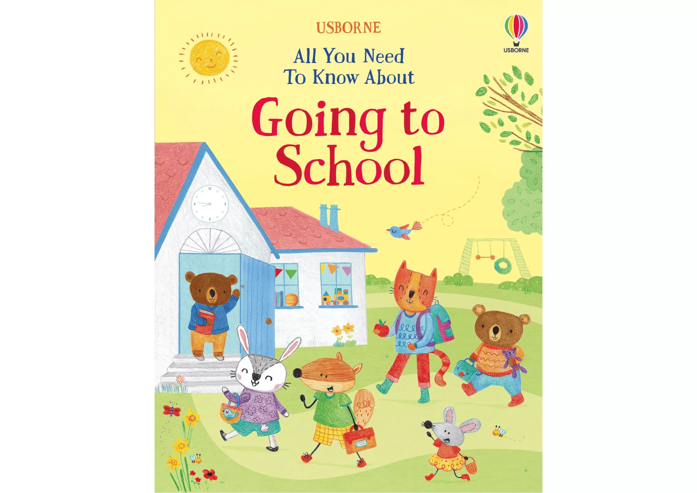 <Usborne> All You Need To Know About Going to School 精裝書