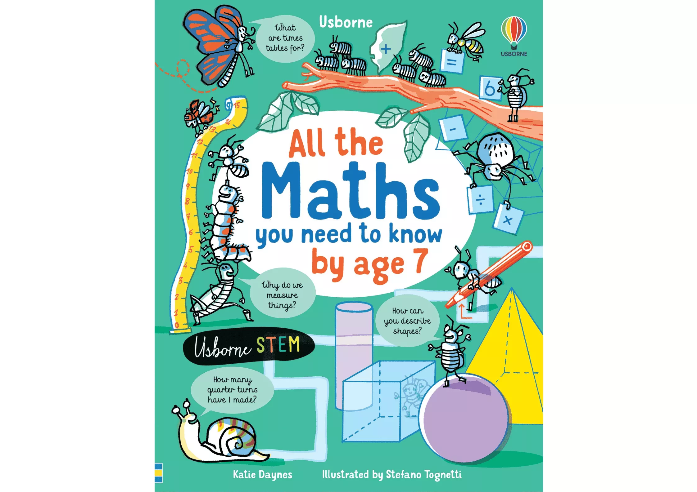 <Usborne> All the Maths You Need to Know by Age 7 精裝書